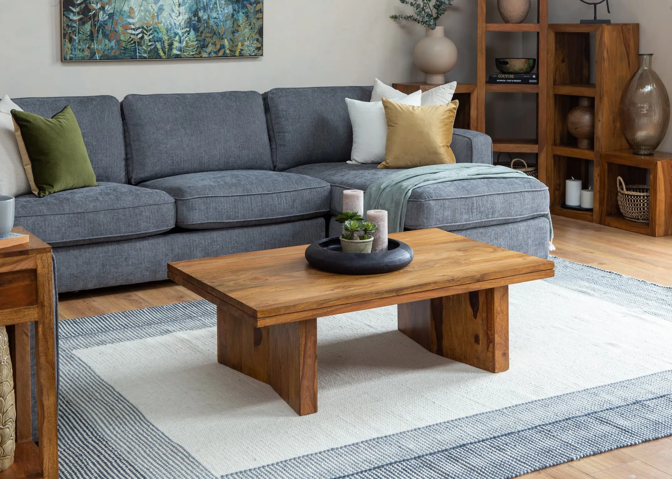 Sheesham Wood Coffee Table - India