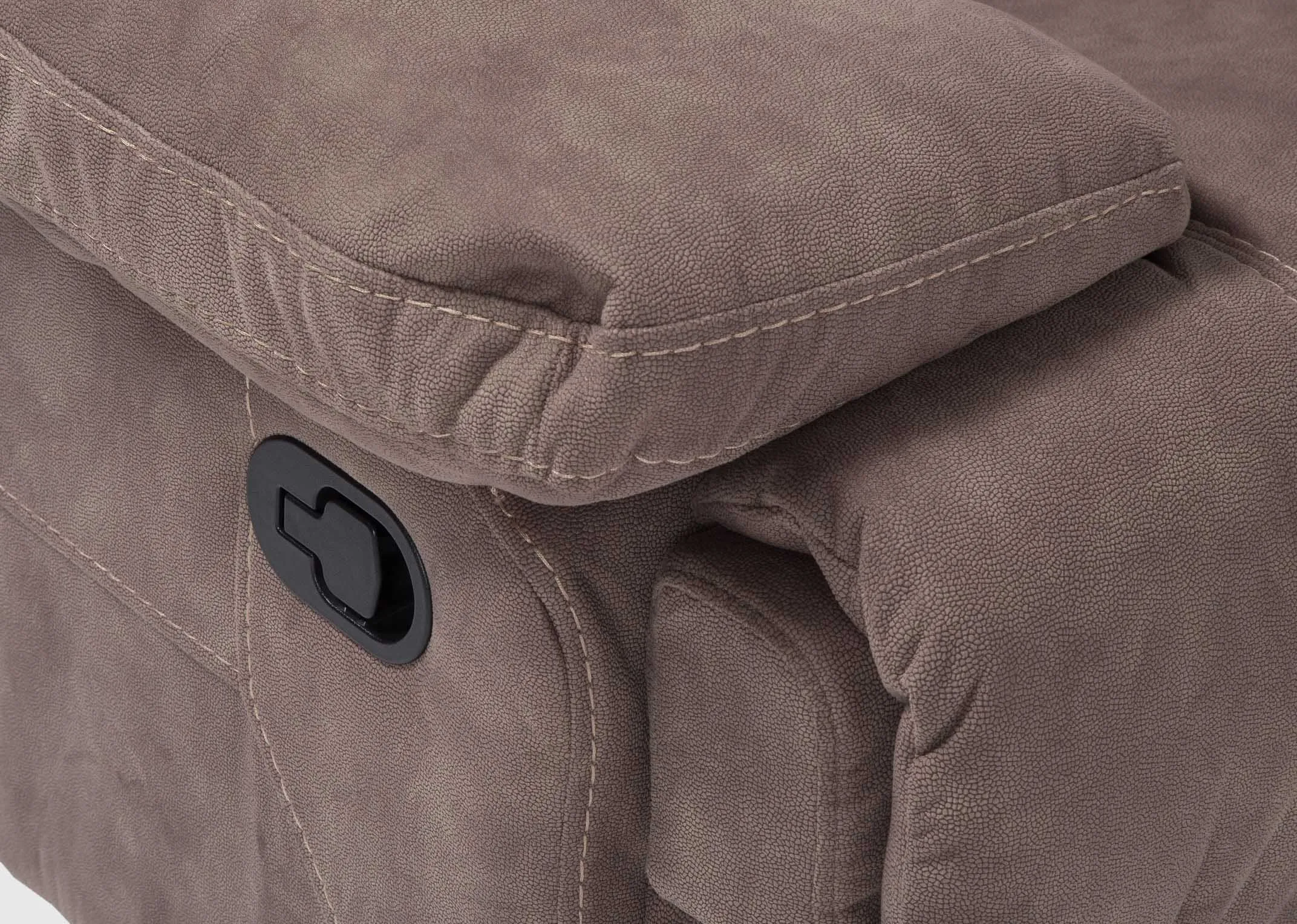 Close-up view of seat