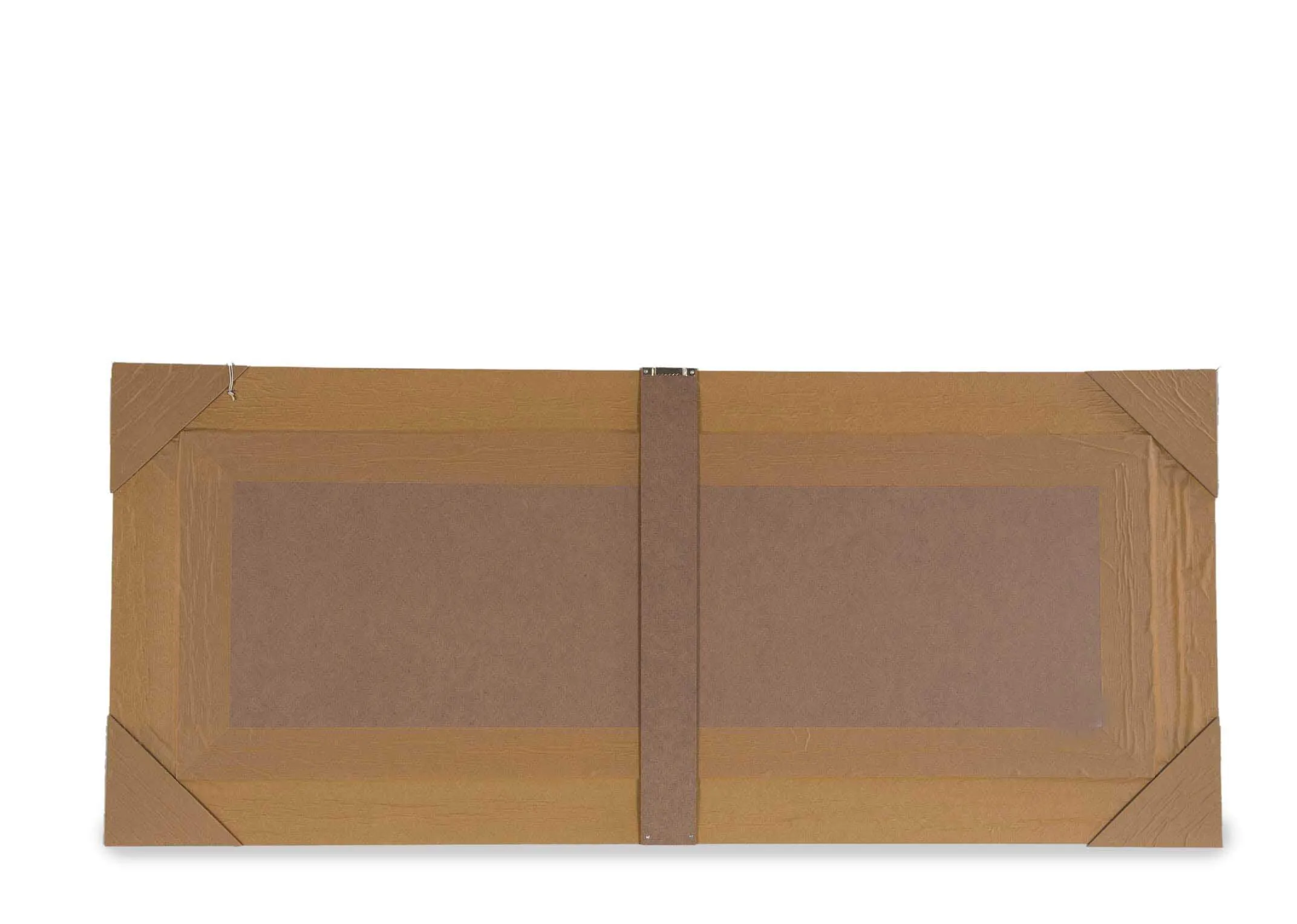 Full back view of the framed Adelene Fletcher print showing the brown back of the picture