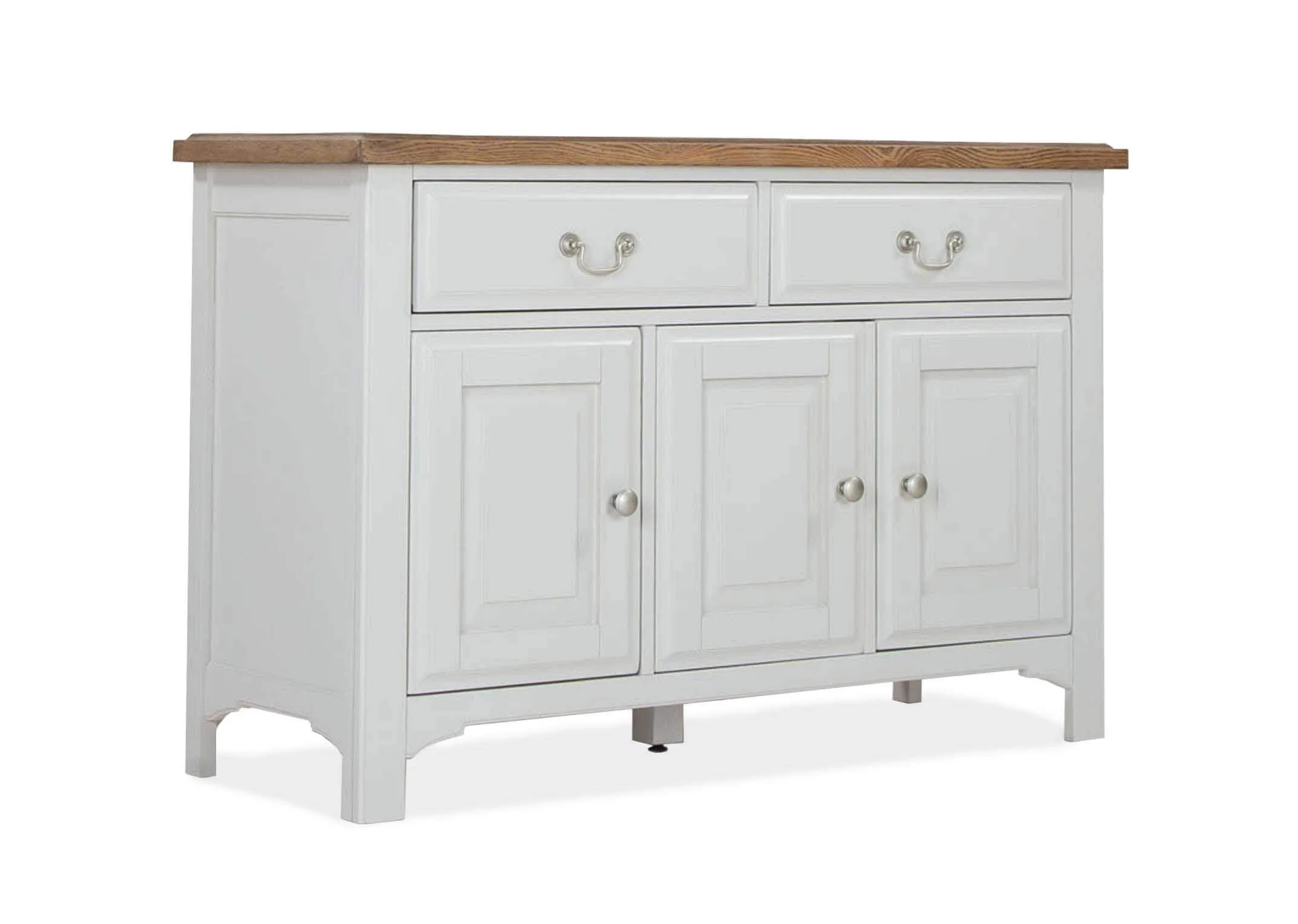 Three Door Two Drawer Large Grey Sideboard - Georgia