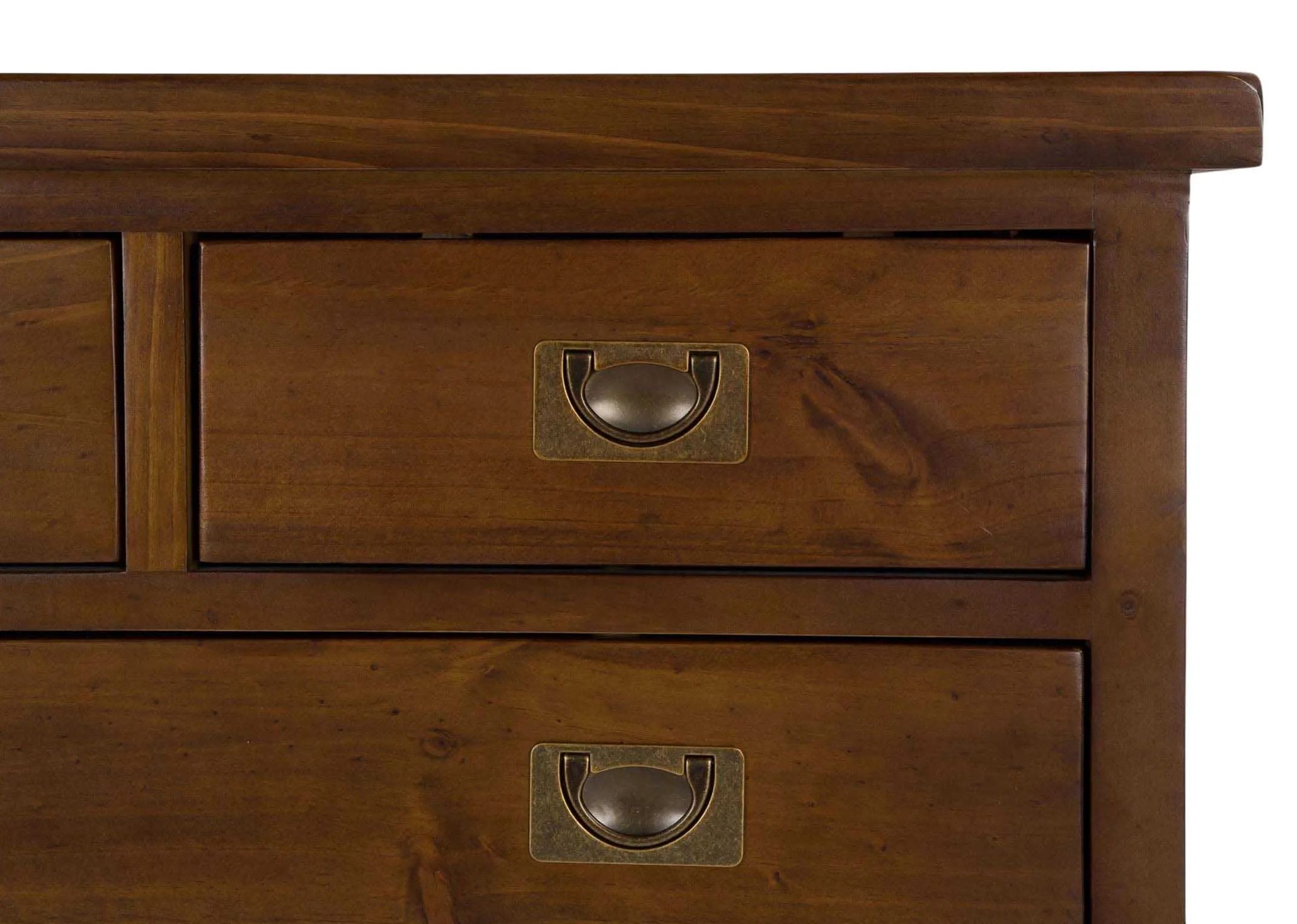 Aisling 7 Drawer Chest with the triple mirror & Chest in a lifestyle image