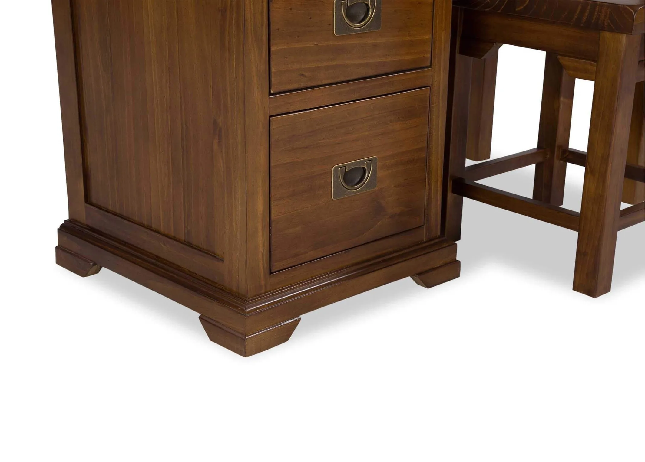 A lifestyle image of the Aisling Dressing Table & stool with the full bedroom range available at EZ Living Furniture.