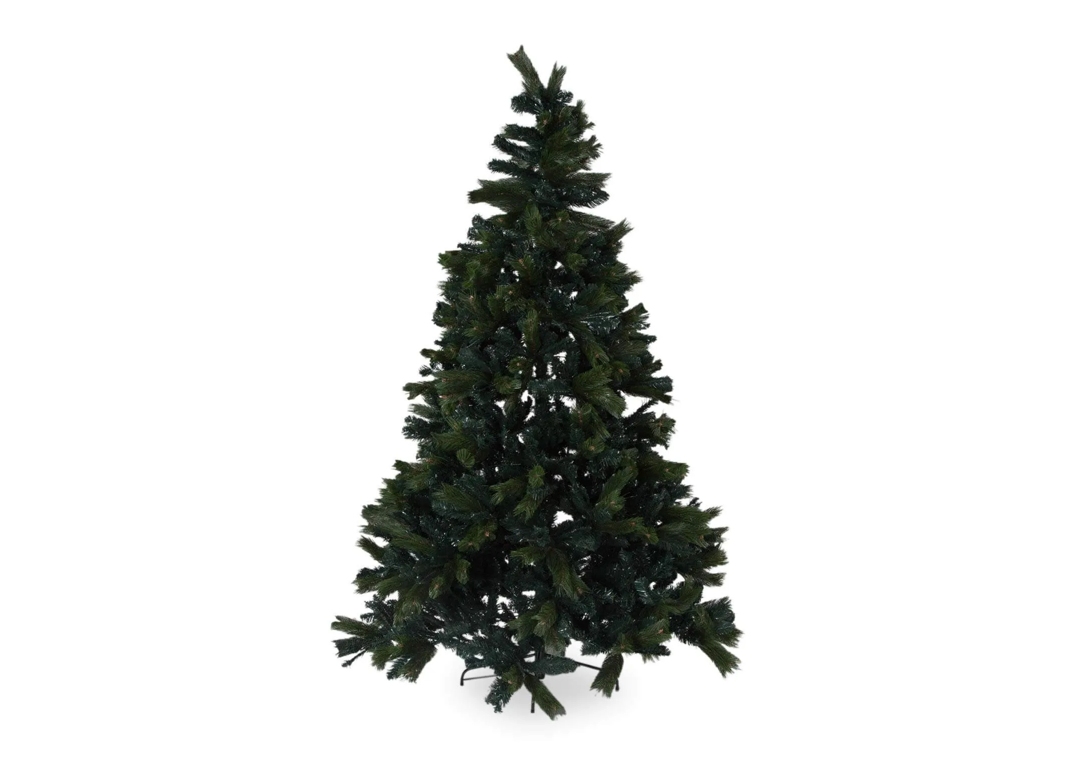 A view in full from the front of the 8 ft Pine Christmas Tree.