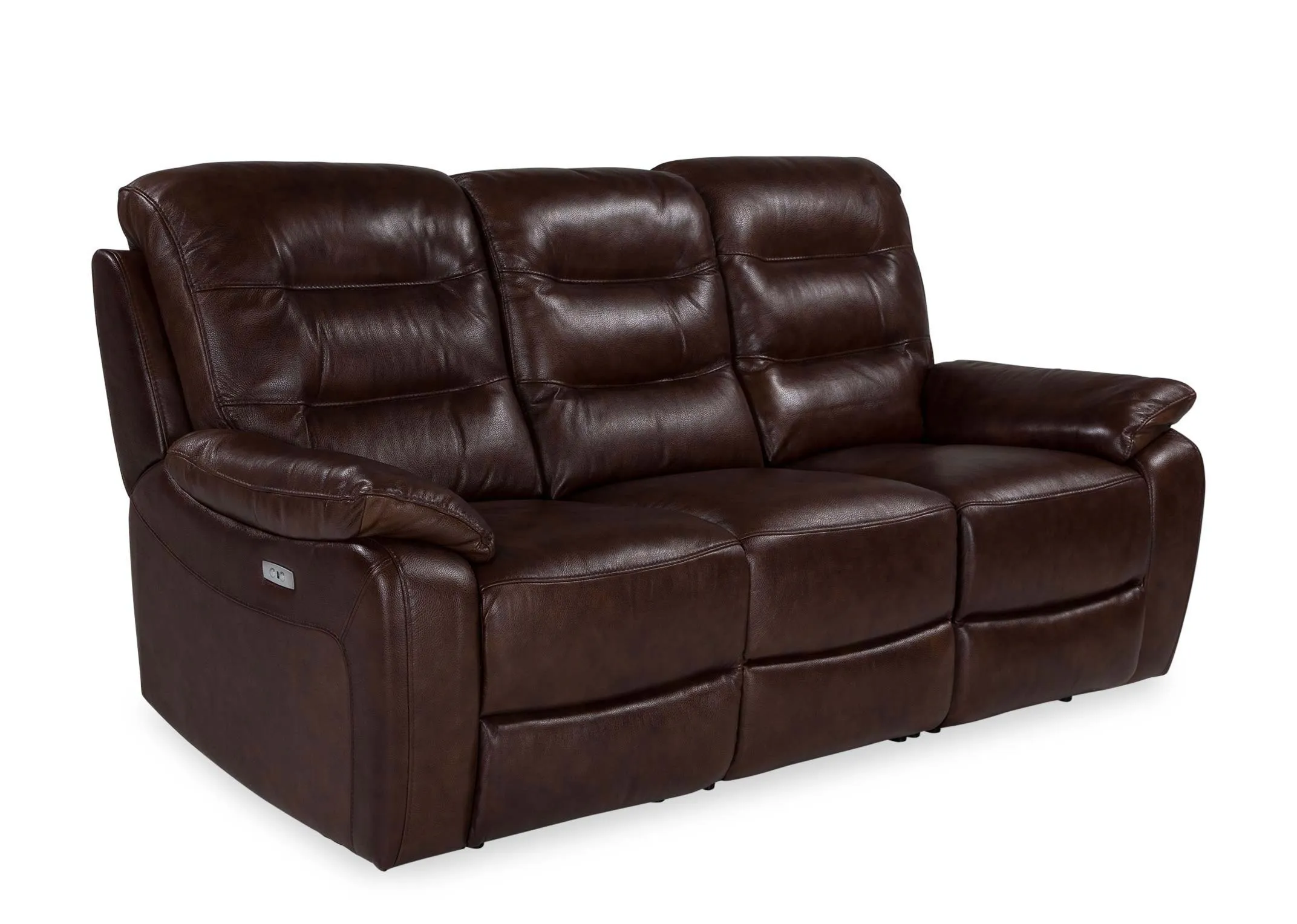 A power shot image for the SUPREME 3 seater power recliner.