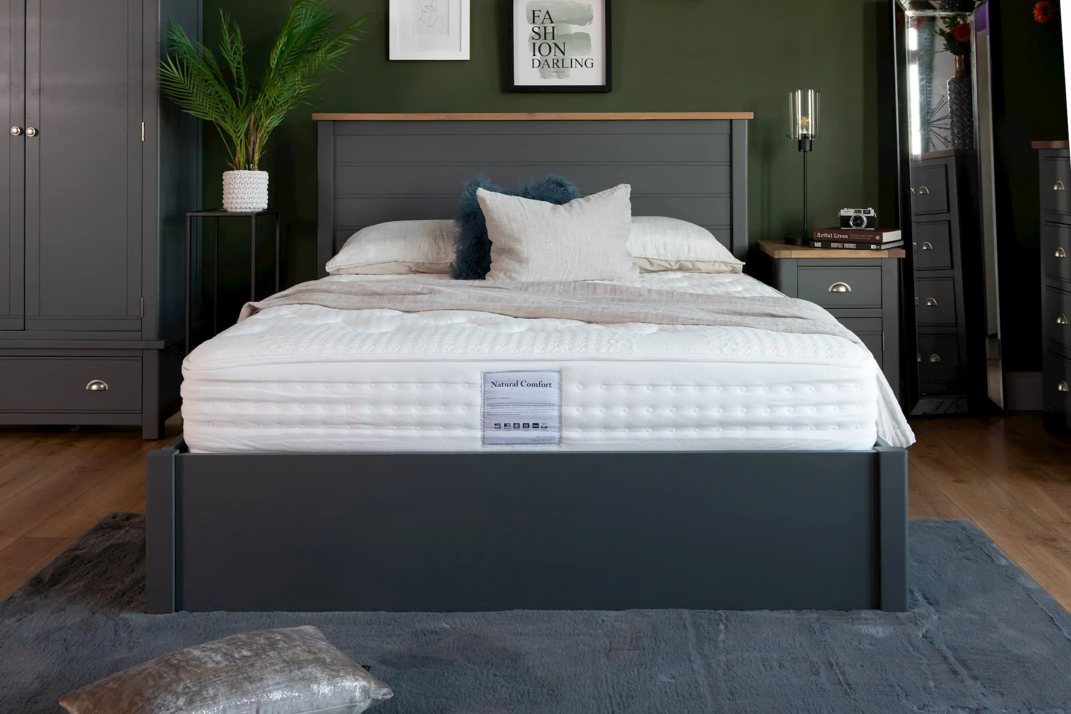 King-Size (5 ft) Roll Up Mattress - Natural Comfort