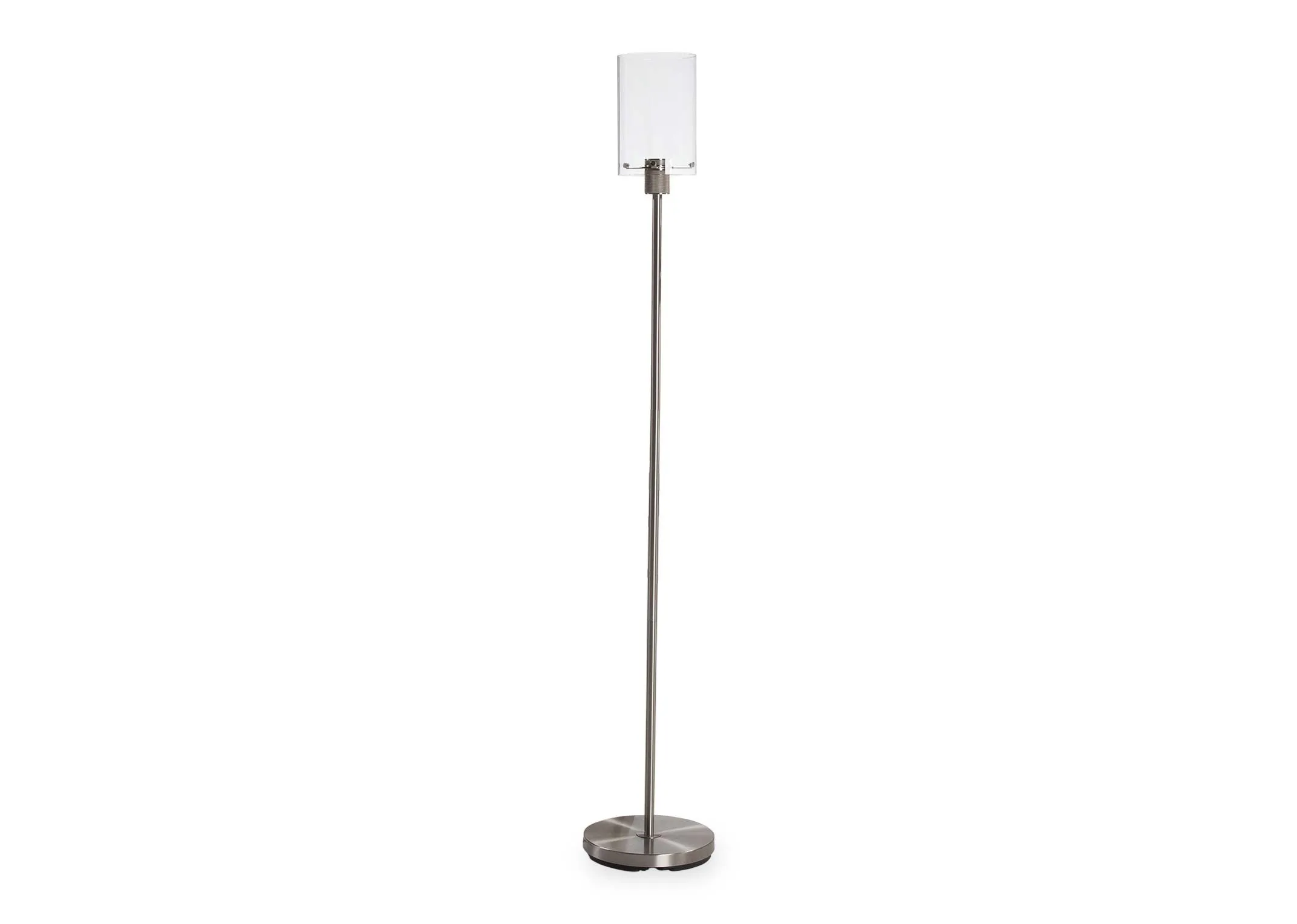 Chrome Finish Floor Lamp - Leanne