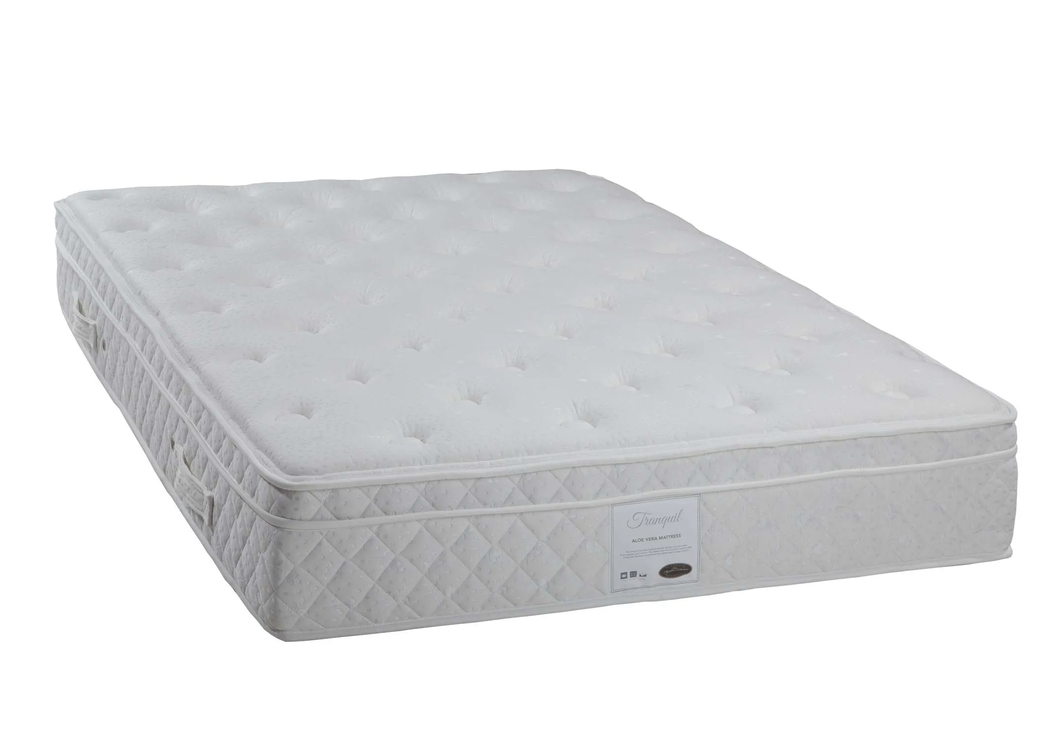 A power shot image for the 4 ft Tranquil mattress.