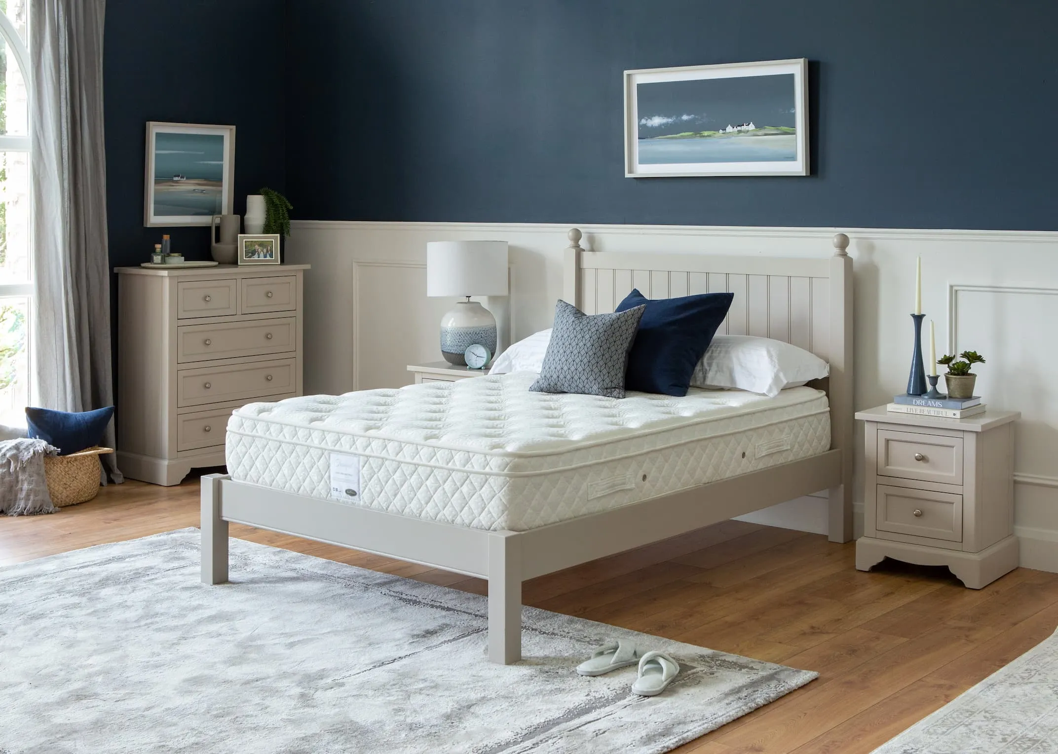 Small Double (4 ft) Roll Up Mattress - Tranquil