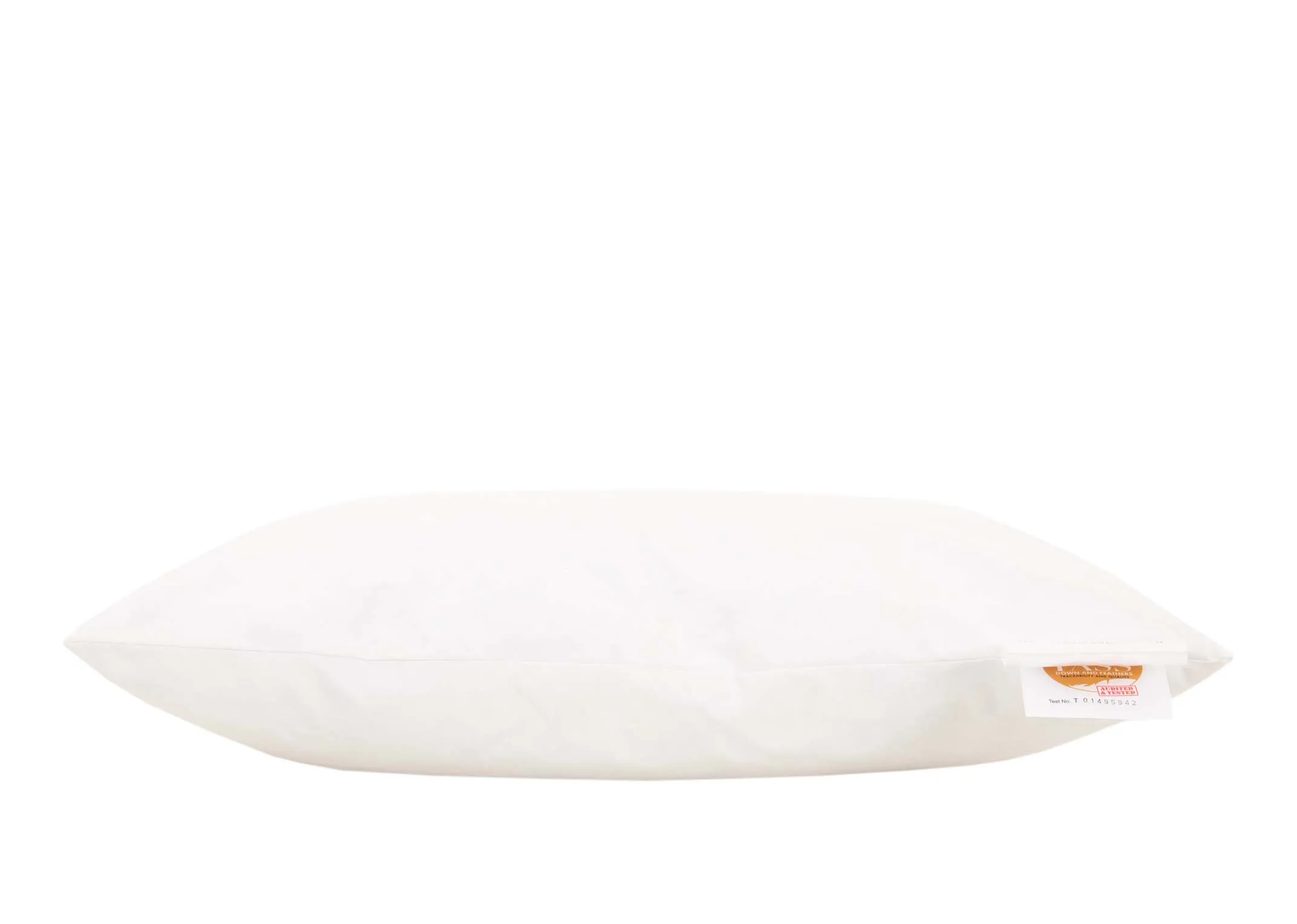 A dimension image of the Small cushion filler with 40cm x 55cm