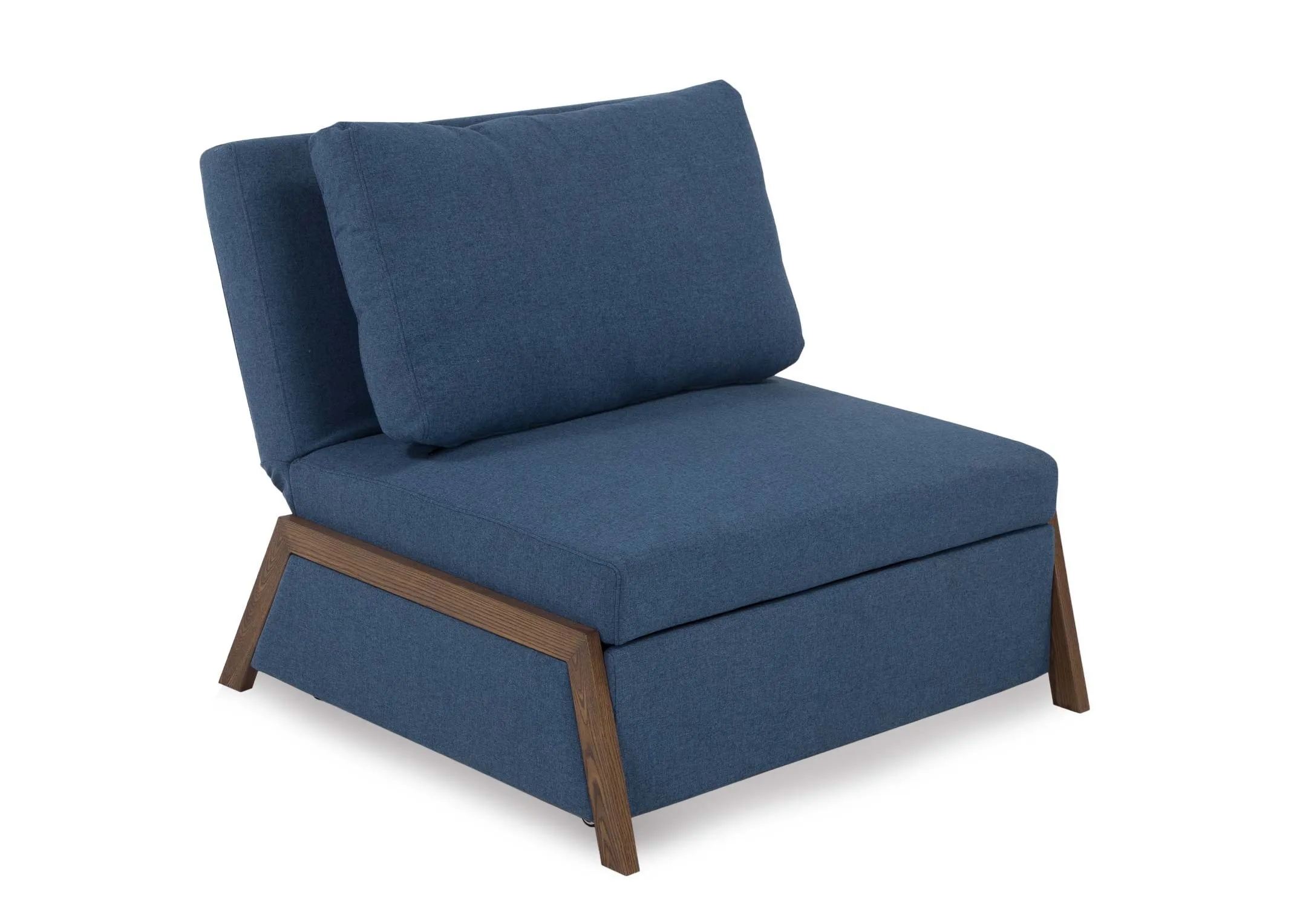 Blue 1 Seater Sofa bed - Theo