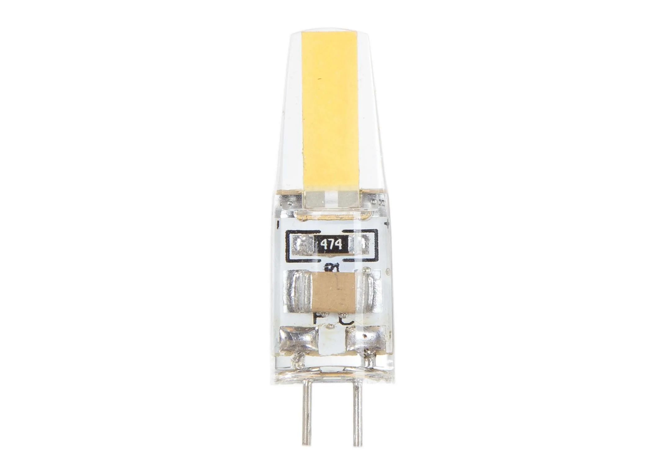A front image of the Darla G4 LED Light Bulb.