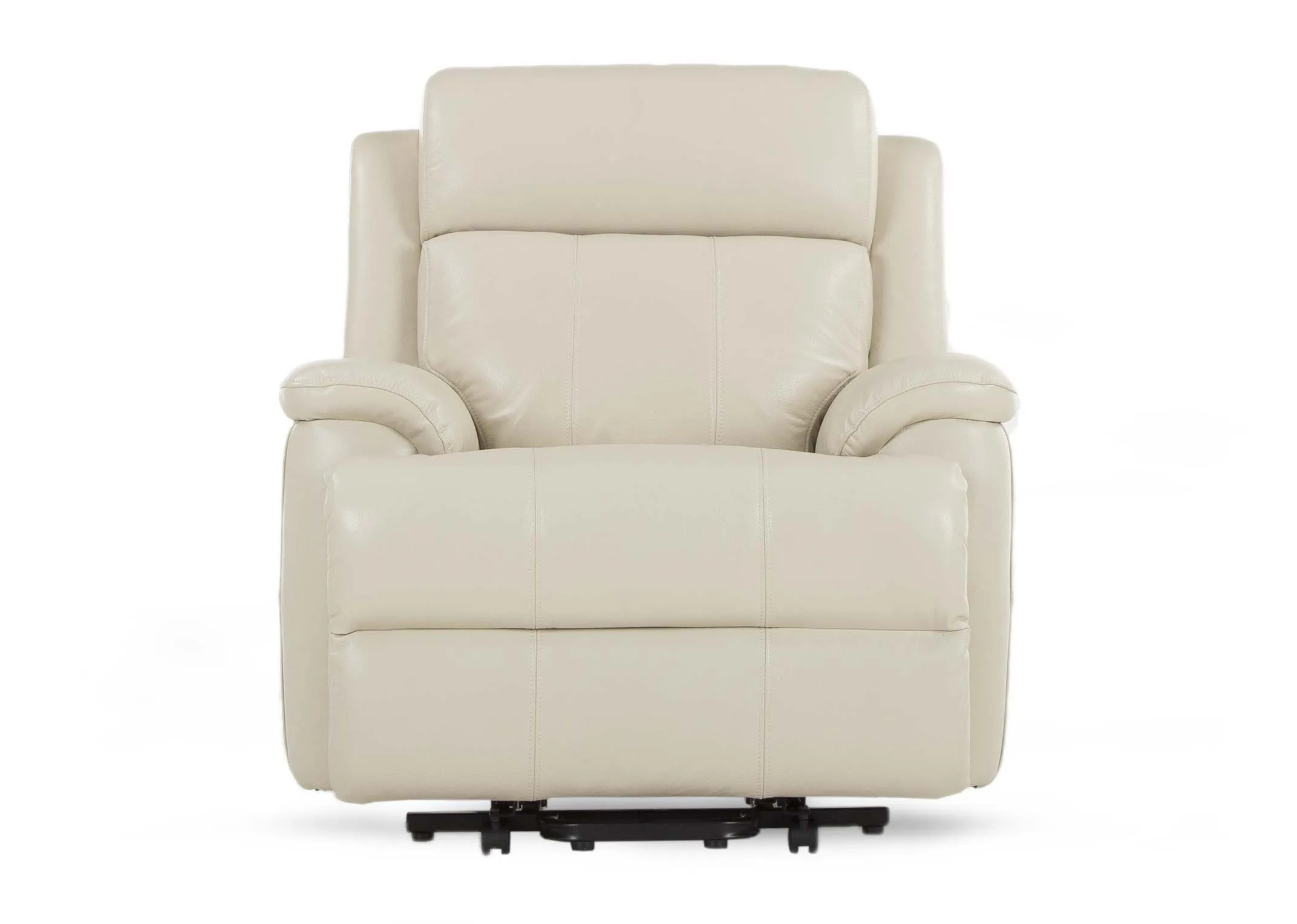 A power reclining chair with super lift functions from EZ Living Furniture's Embrace range. Back view