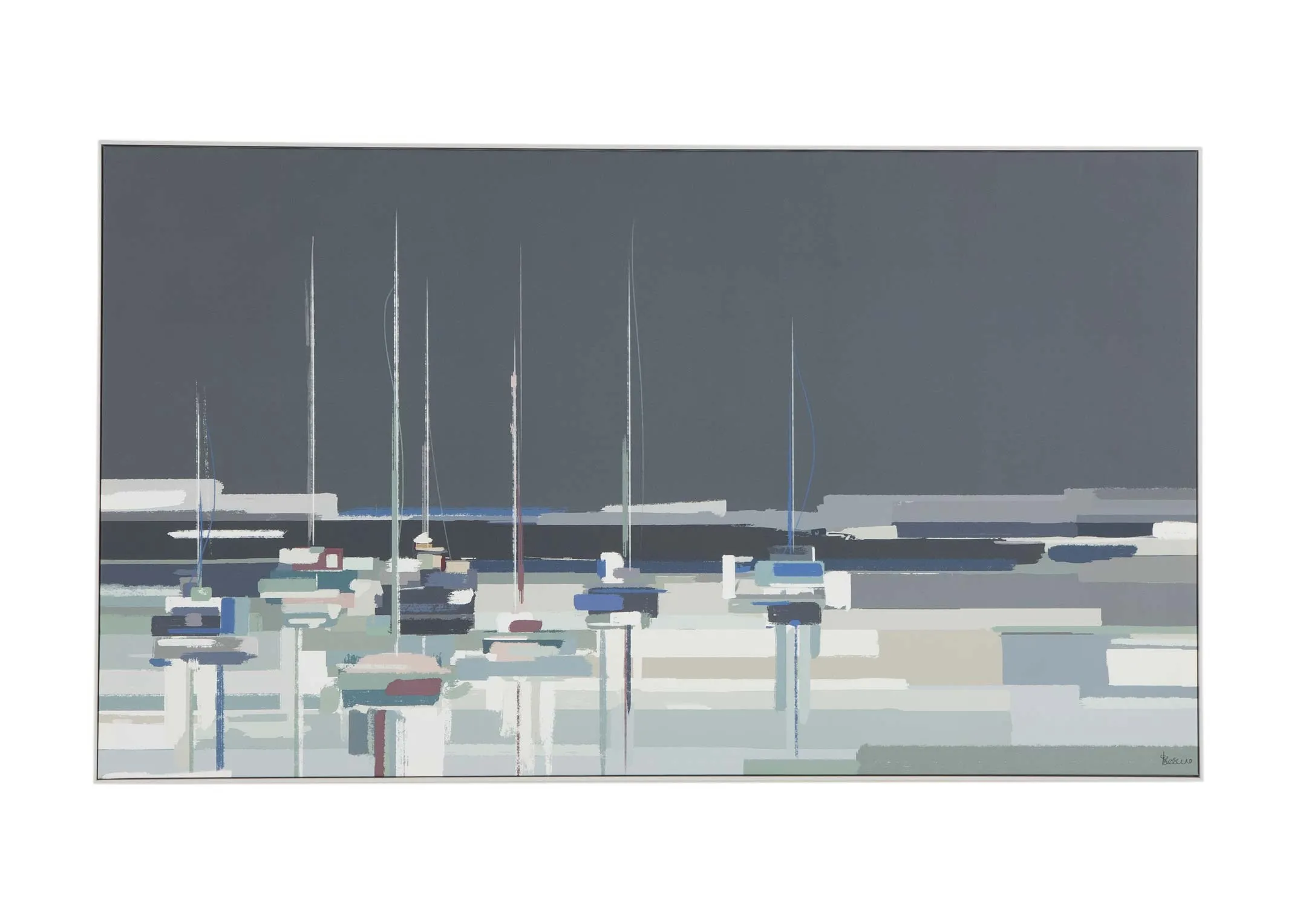 141cm x 81cm Unframed Canvas - Side by Side