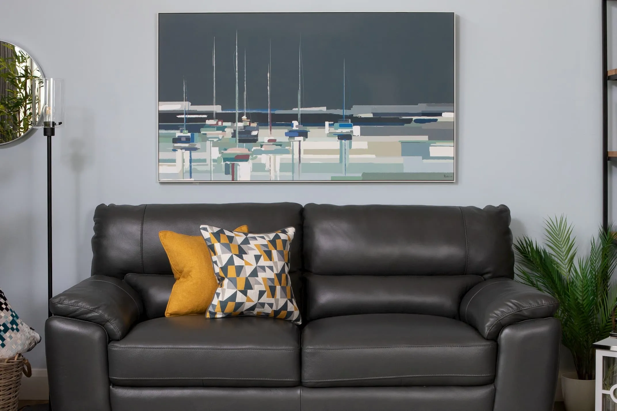 141cm x 81cm Unframed Canvas - Side by Side