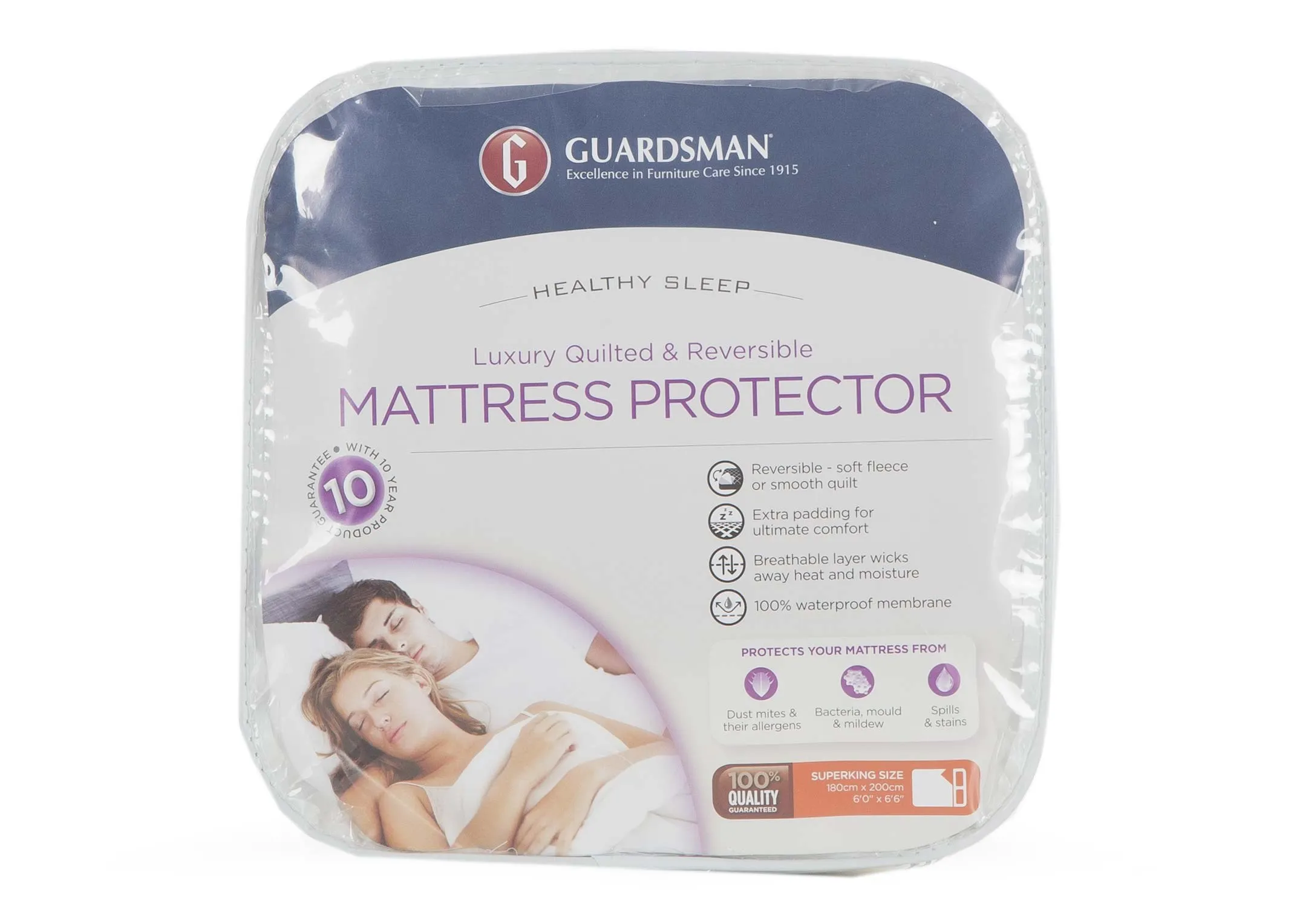 Super King (6 ft) Mattress Protector - Luxury Guardsman