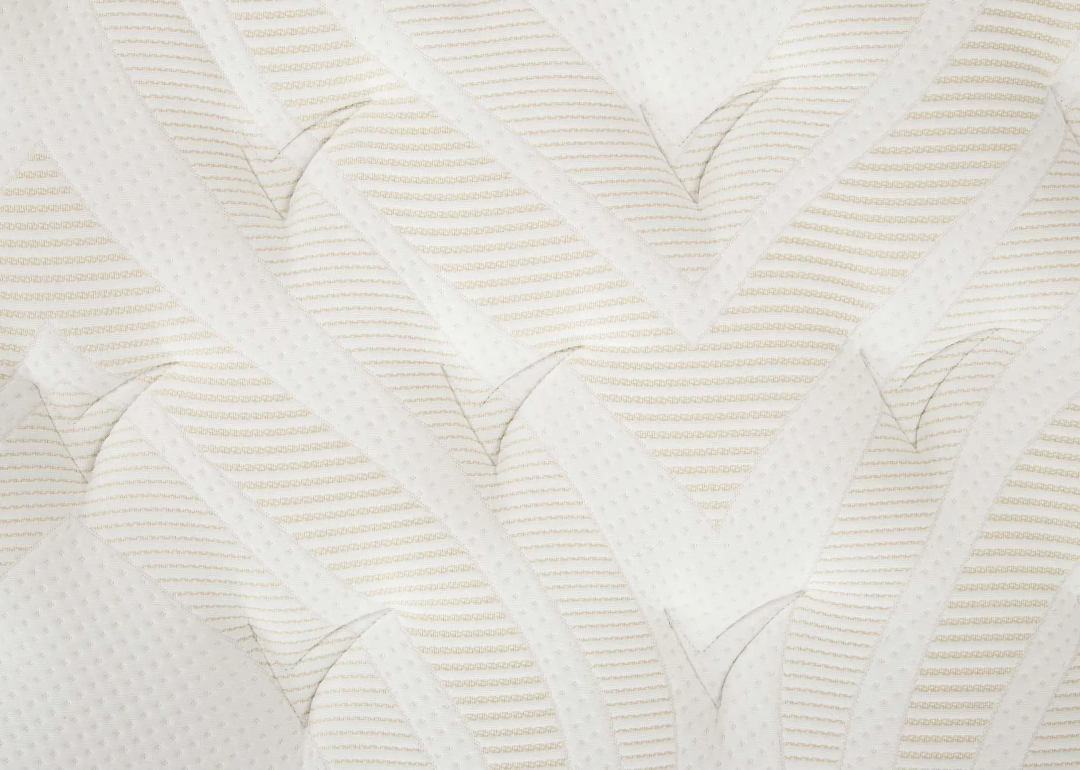 A Double (4ft6) Mattress with 5000 pocket springs from EZ Living Furniture's Natural Supreme range. Closeup of fabric springs