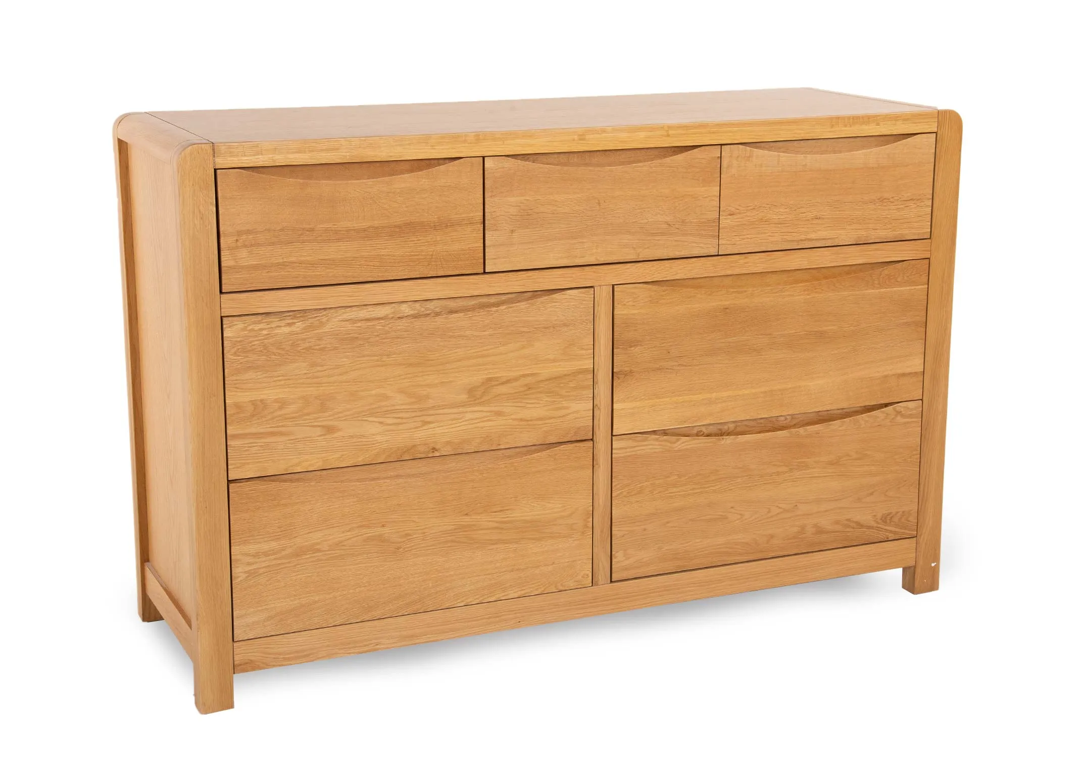 7 Drawer Oak Chest - Iris