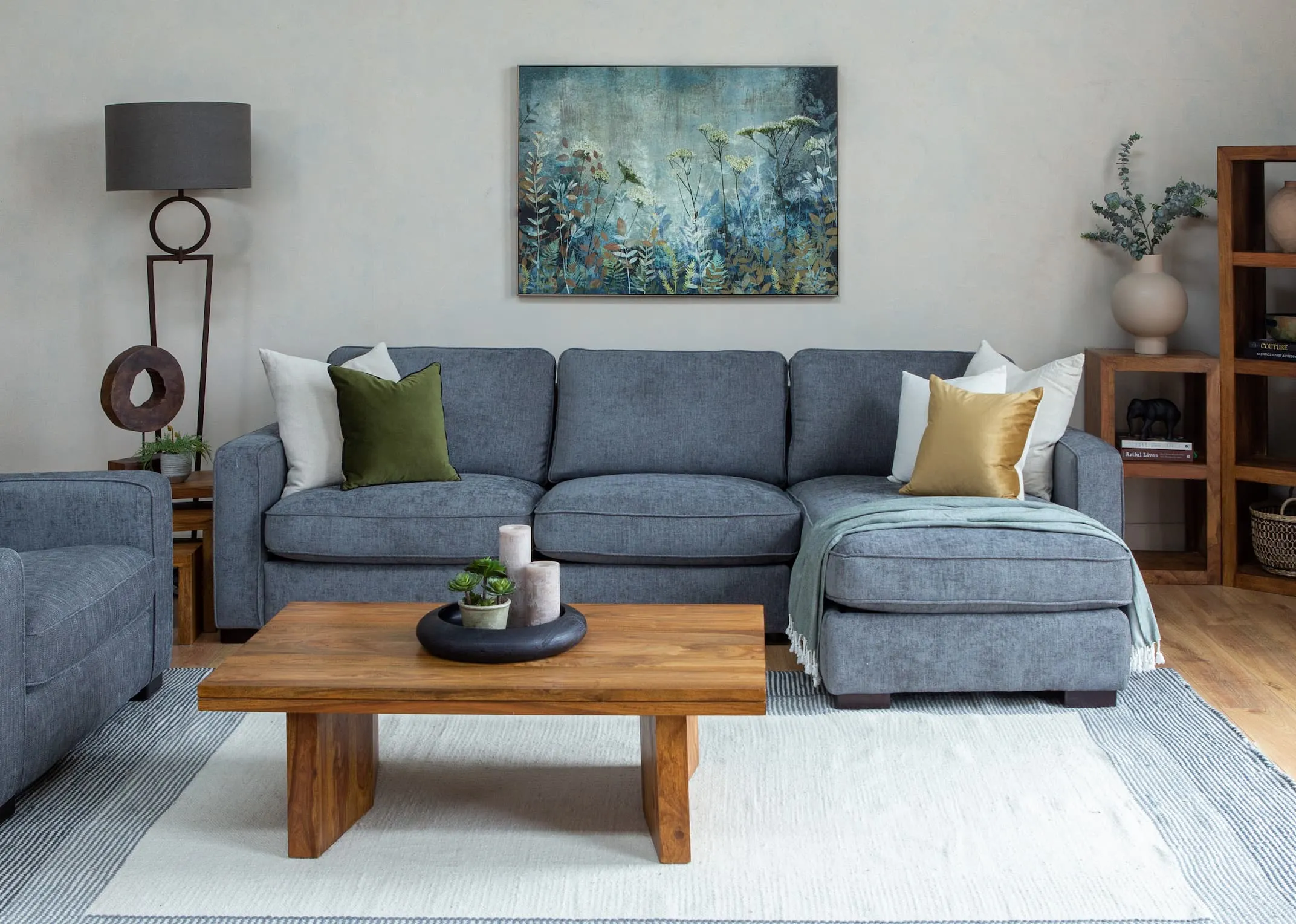 122cm x 88cm Framed Canvas - Fanciful