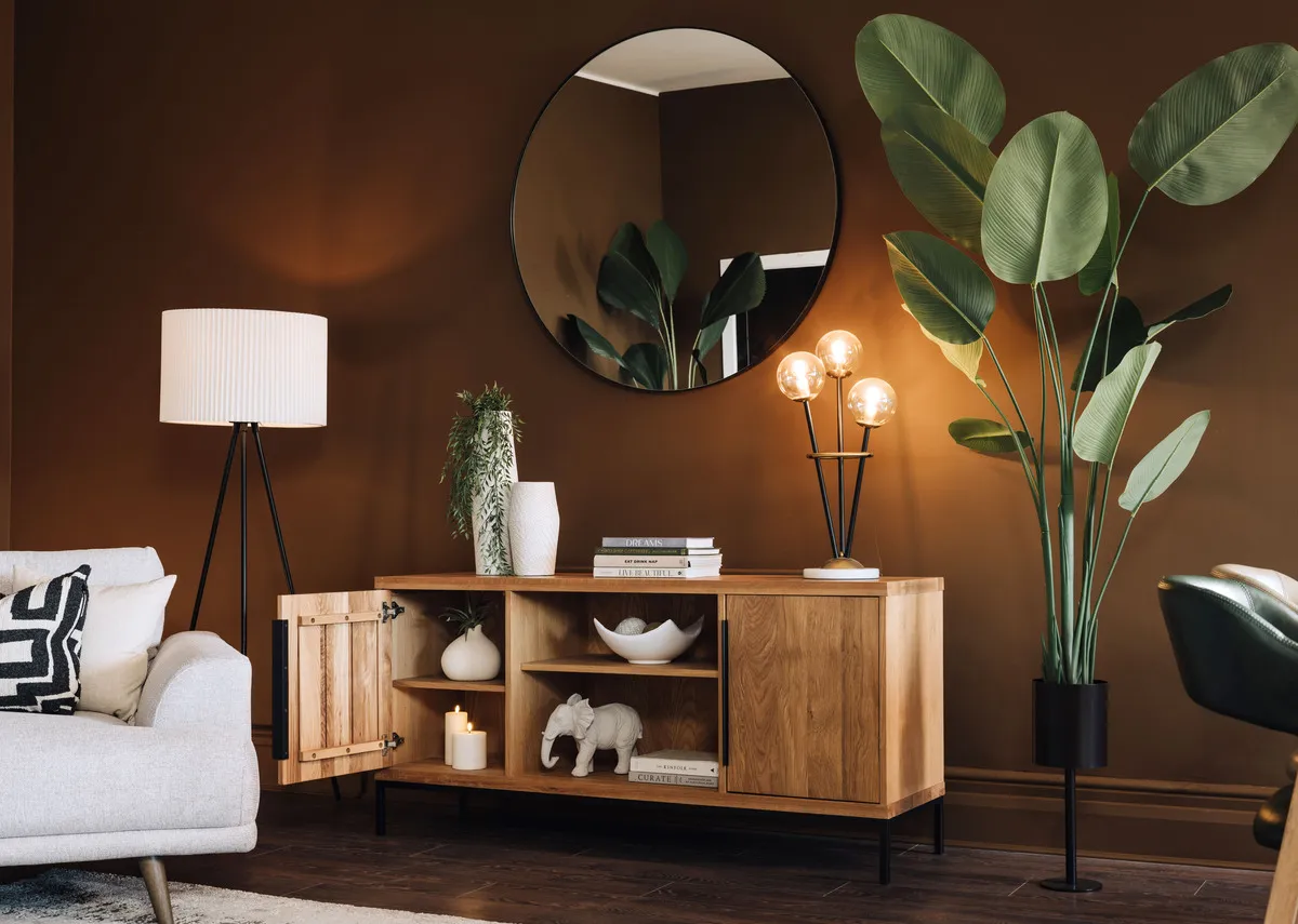 2 Door Oak Sideboard - Renvyle