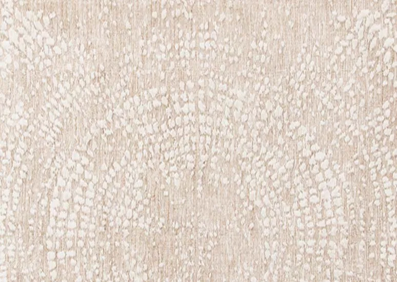 A medium ivory & taupe textured rug from EZ Living Furniture's Milton range. Angled view shows texture