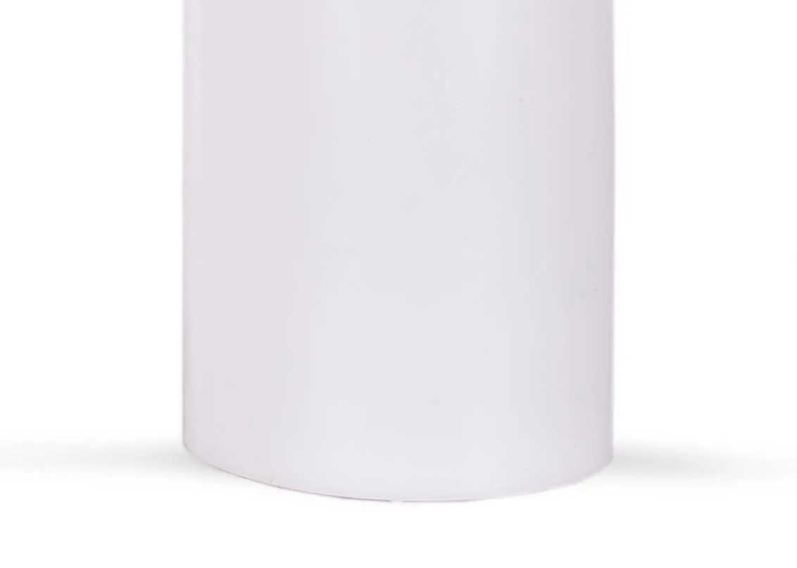 A medium led white candle with lifelike flame from EZ Living Furniture's Deluxe Homeart range.Closeup of texture