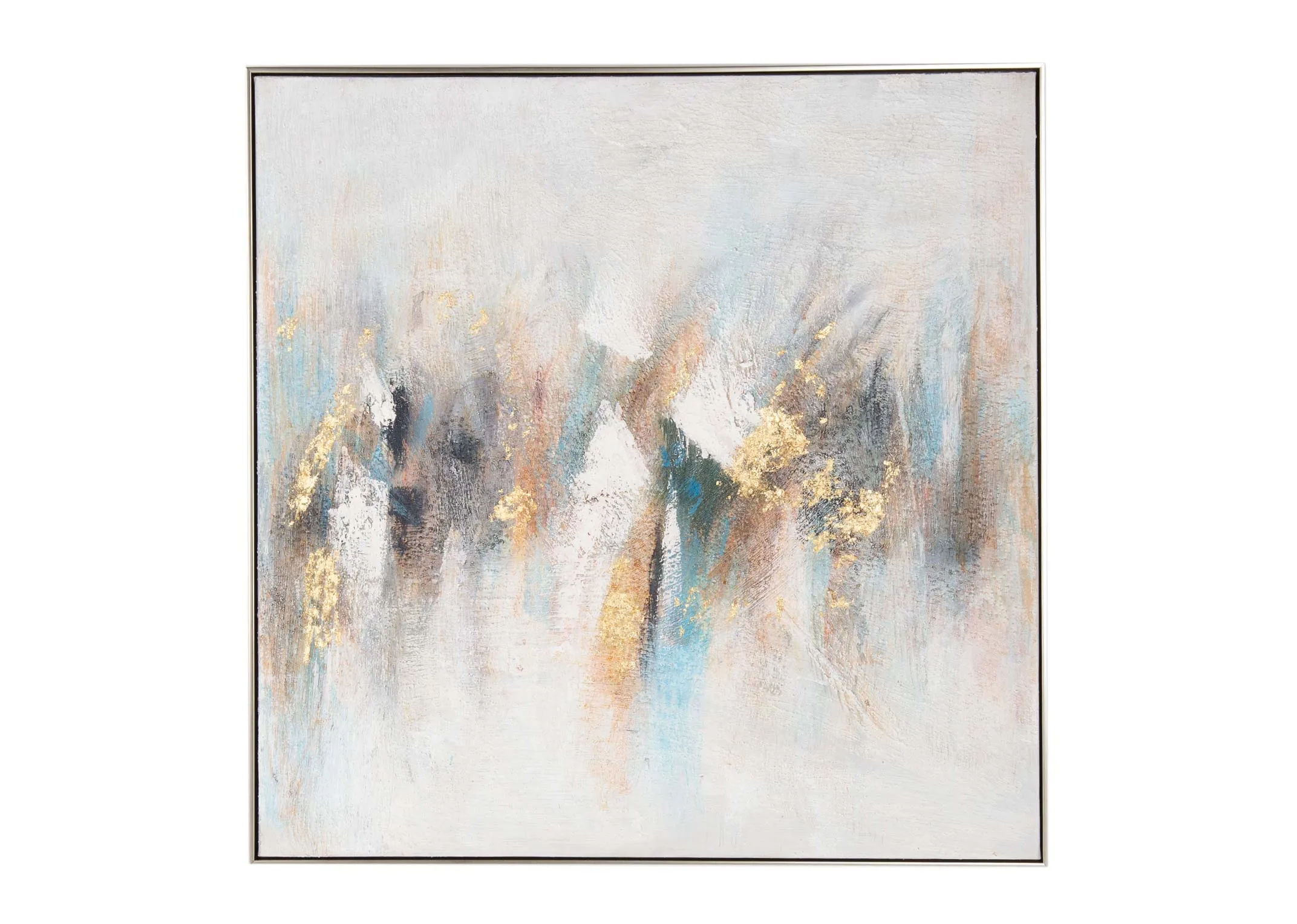 100cm x 100cm Framed Canvas - Abstract Take Two