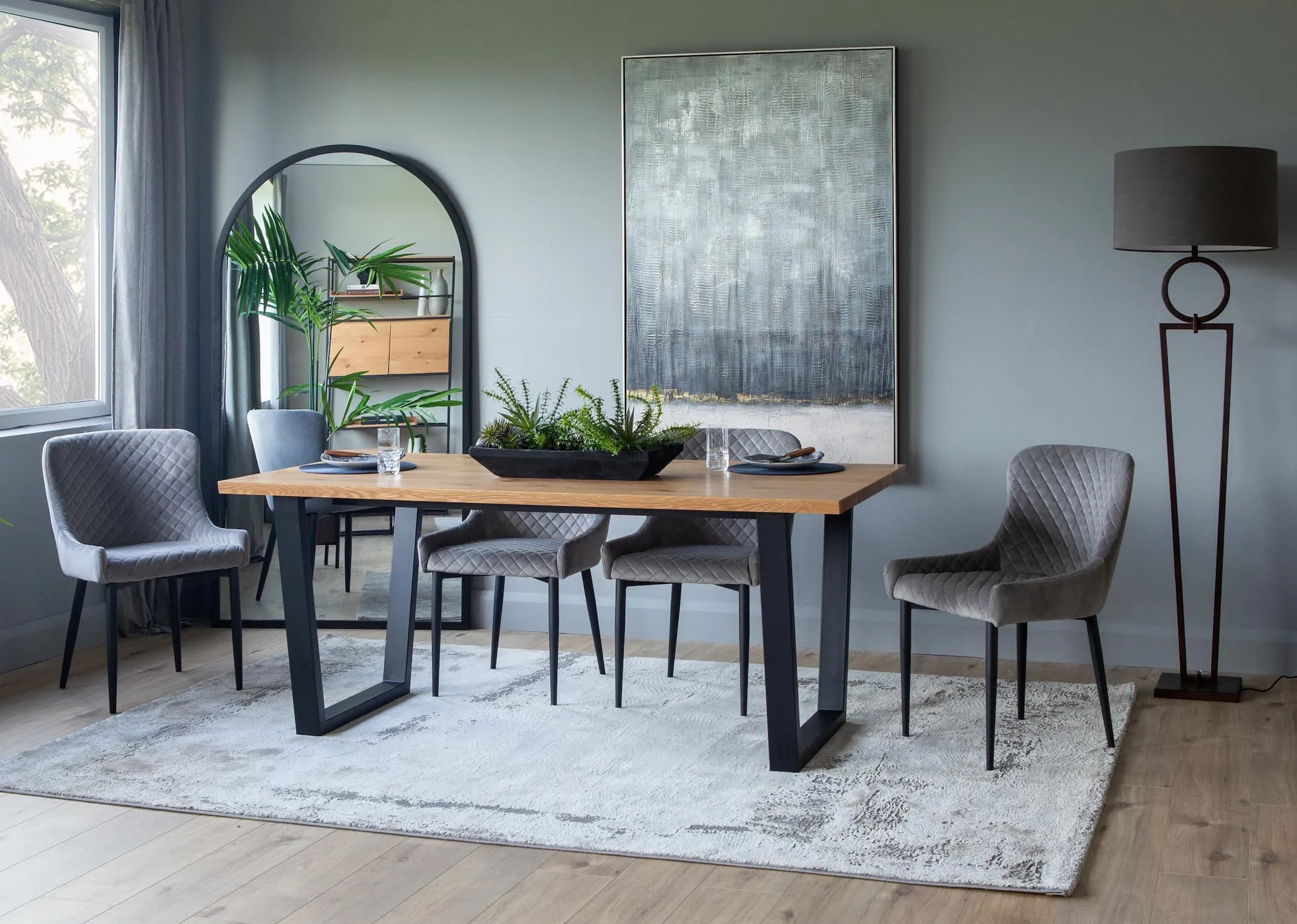 45cm Oak Dining Table Extension Leaf - Reno