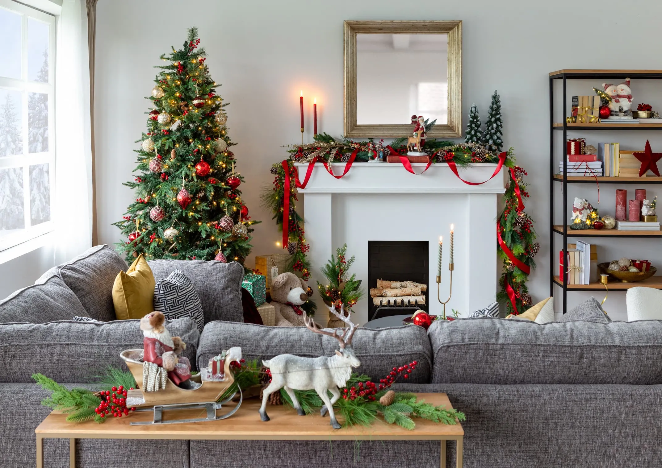 Berry & Pine Pick - Christmas Garland