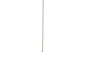 A gold glitter stem of feathered spray from EZ Livings Christmas range.