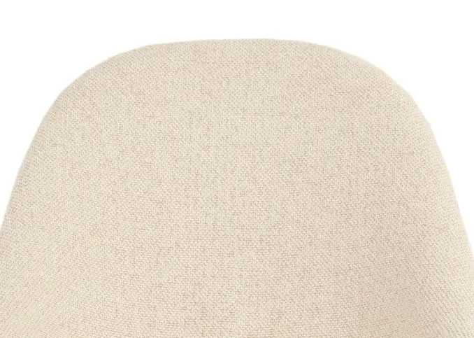 A dimension image of the Gain Boucle Dining chair with 51cm x 59cm x 80cm