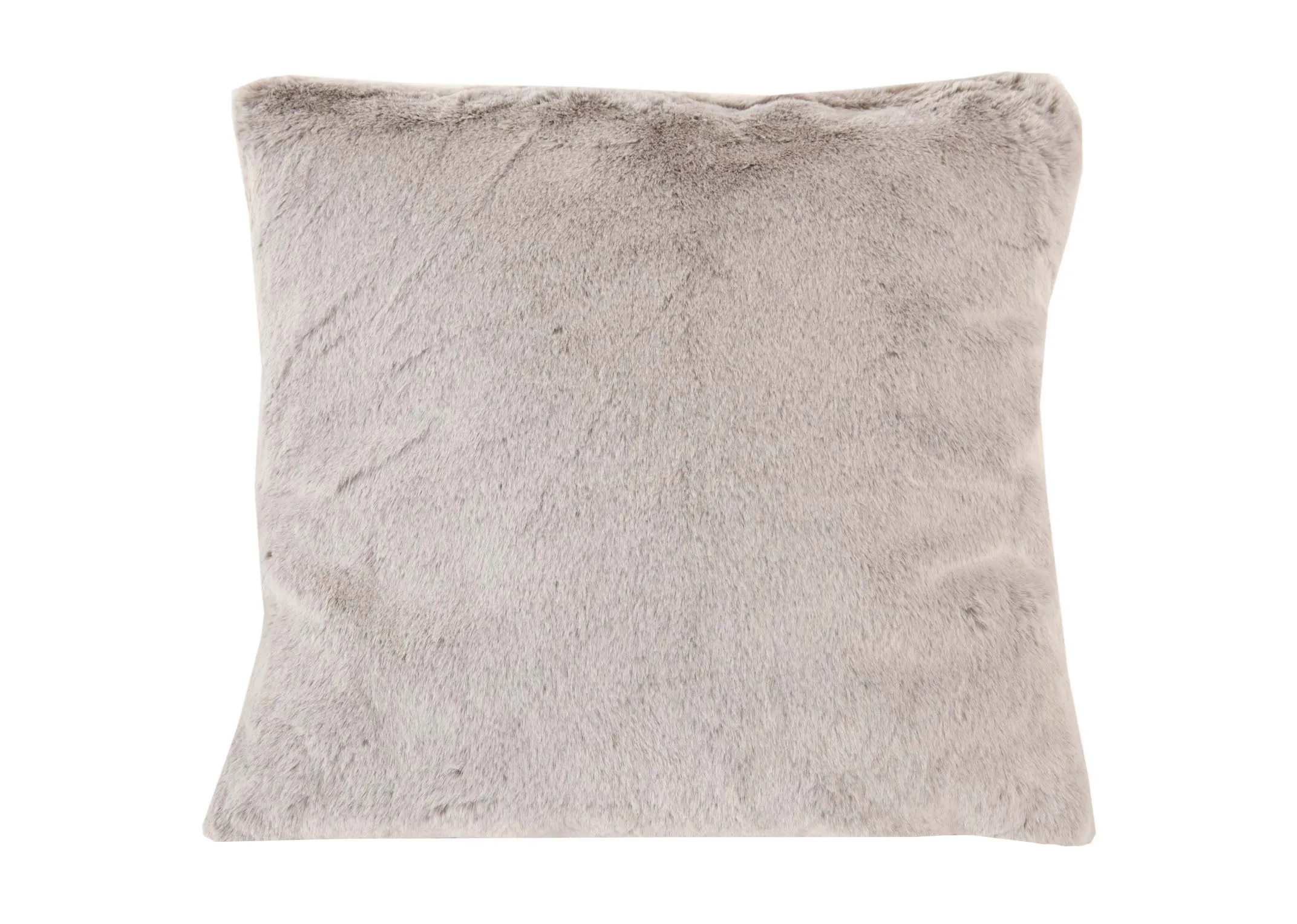 A silver grey tipped faux fur throw from EZ Livings Home Decor range.