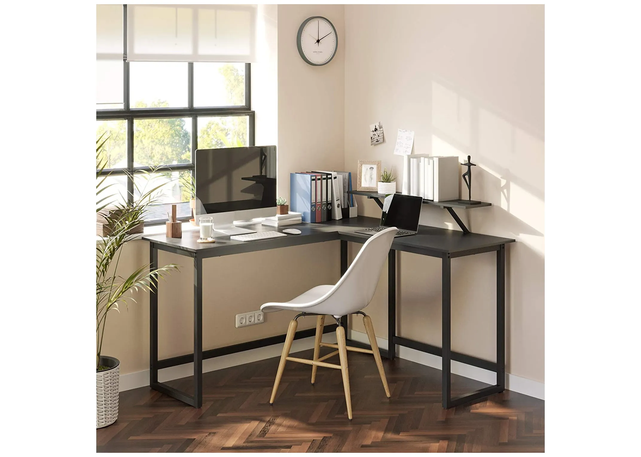 Black Corner Computer Desk - Torero