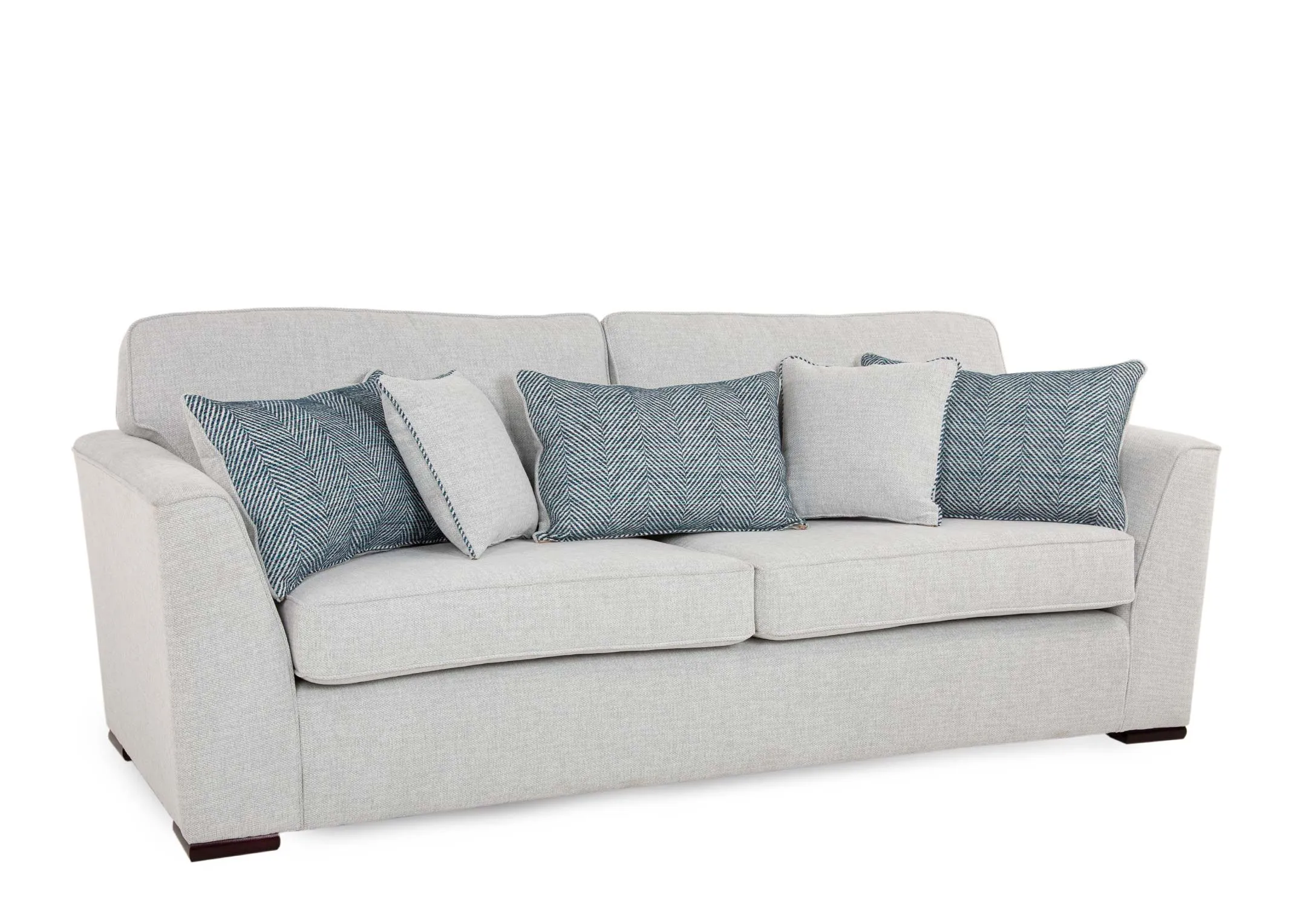 A dimension image of the Sandrine 4 seater with 239cm (w) x 94cm (d) x 96cm (H)