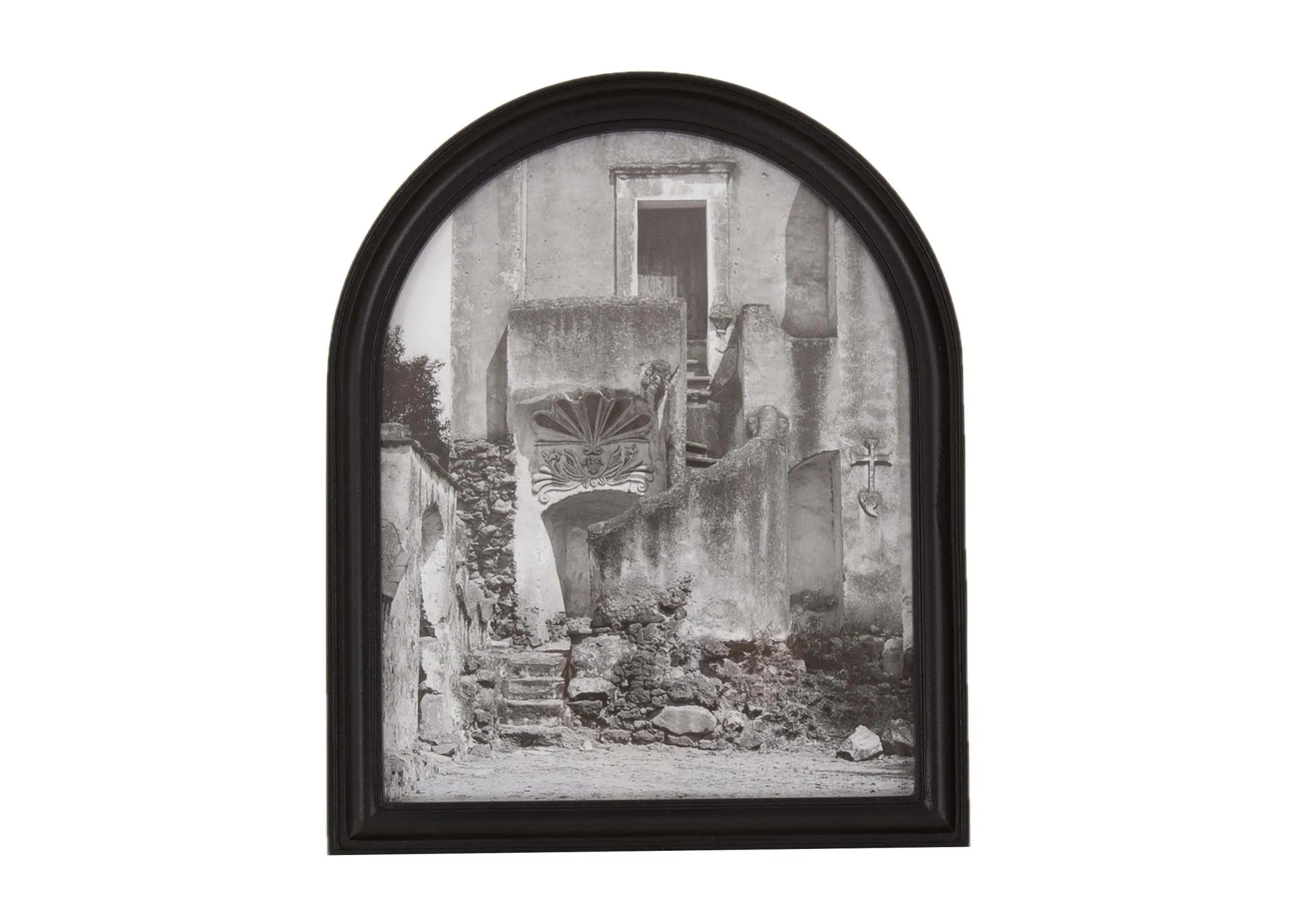 A dimension image of the Letta Black frame with 15cm x 20.5cm