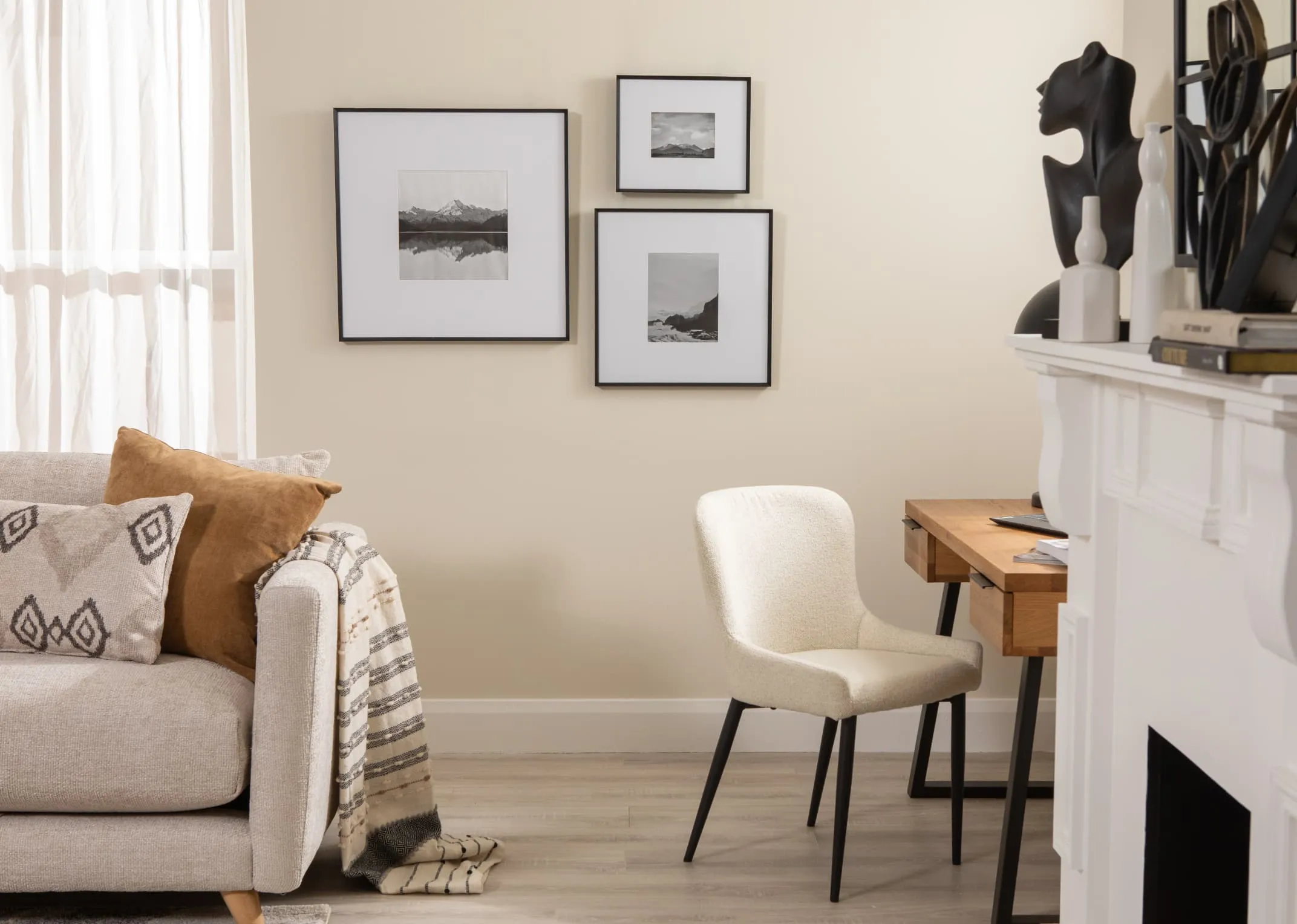 Large Black Photo Frame - Arabel