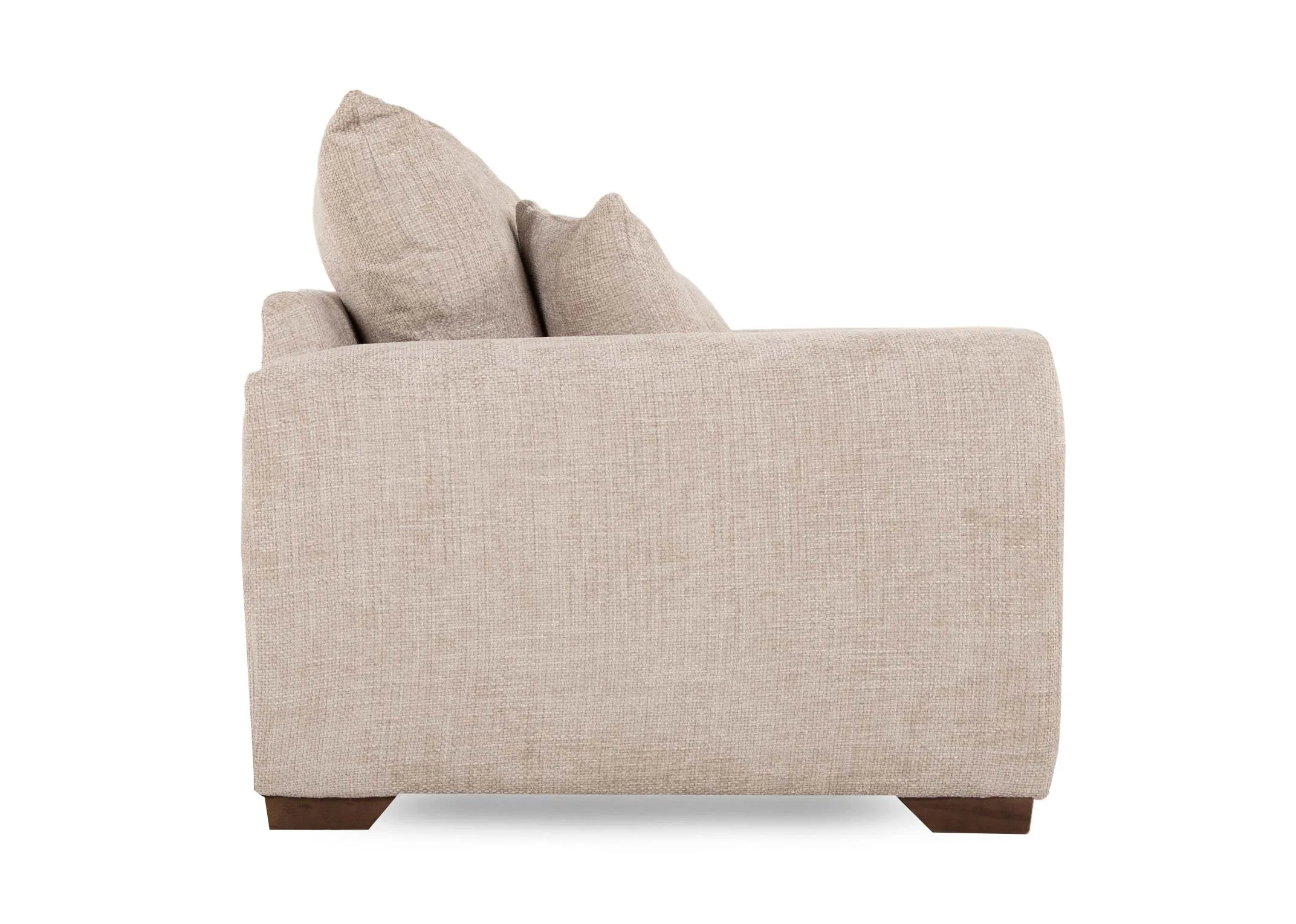 A dimension image of the Aurora Beige 4 Seater sofa with 104cm D x 250cm W x 95cm H