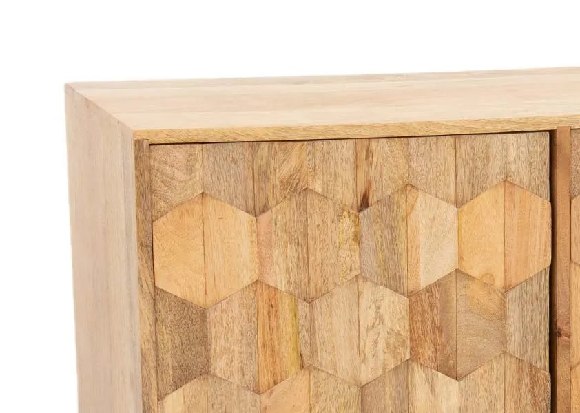 oard with face ornaments