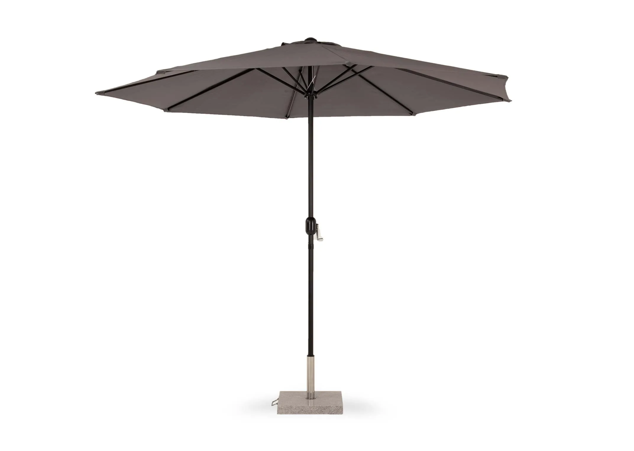 3M Grey Air Vented Parasol on Base - Seville