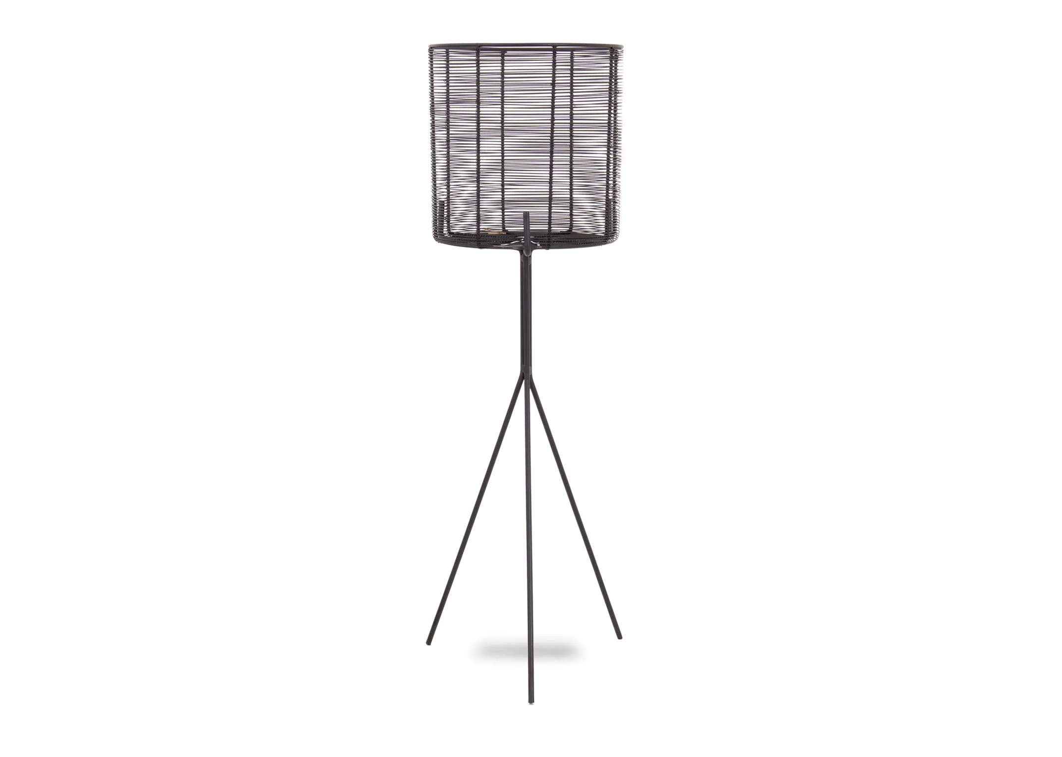 Medium Black Planter - Carter