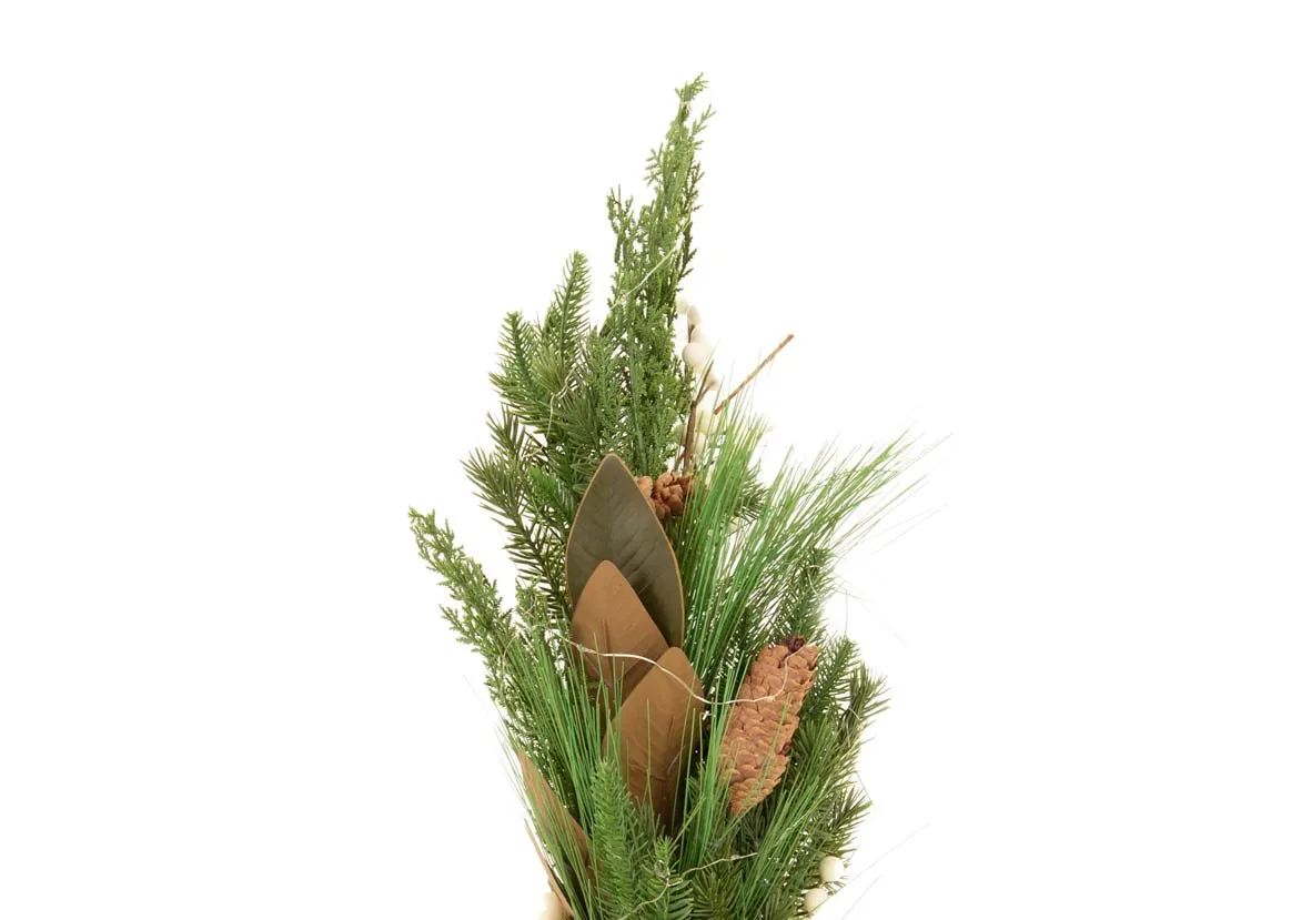 A dimension image of the Pearl & Pine Tree with 71cm