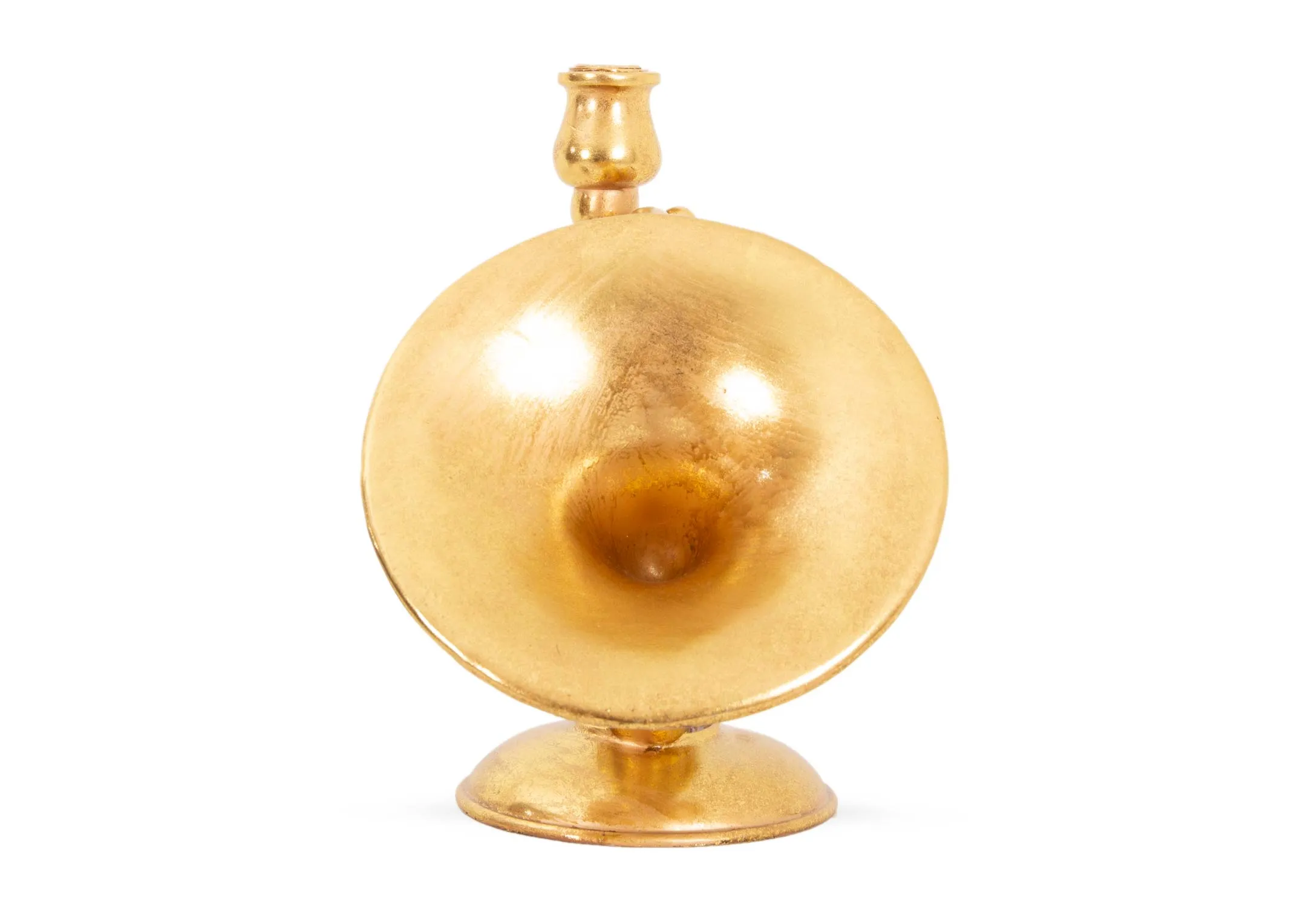 A dimension image of the French Horn Candle holder with 35.8cm x 20.7cm x 29.5cm