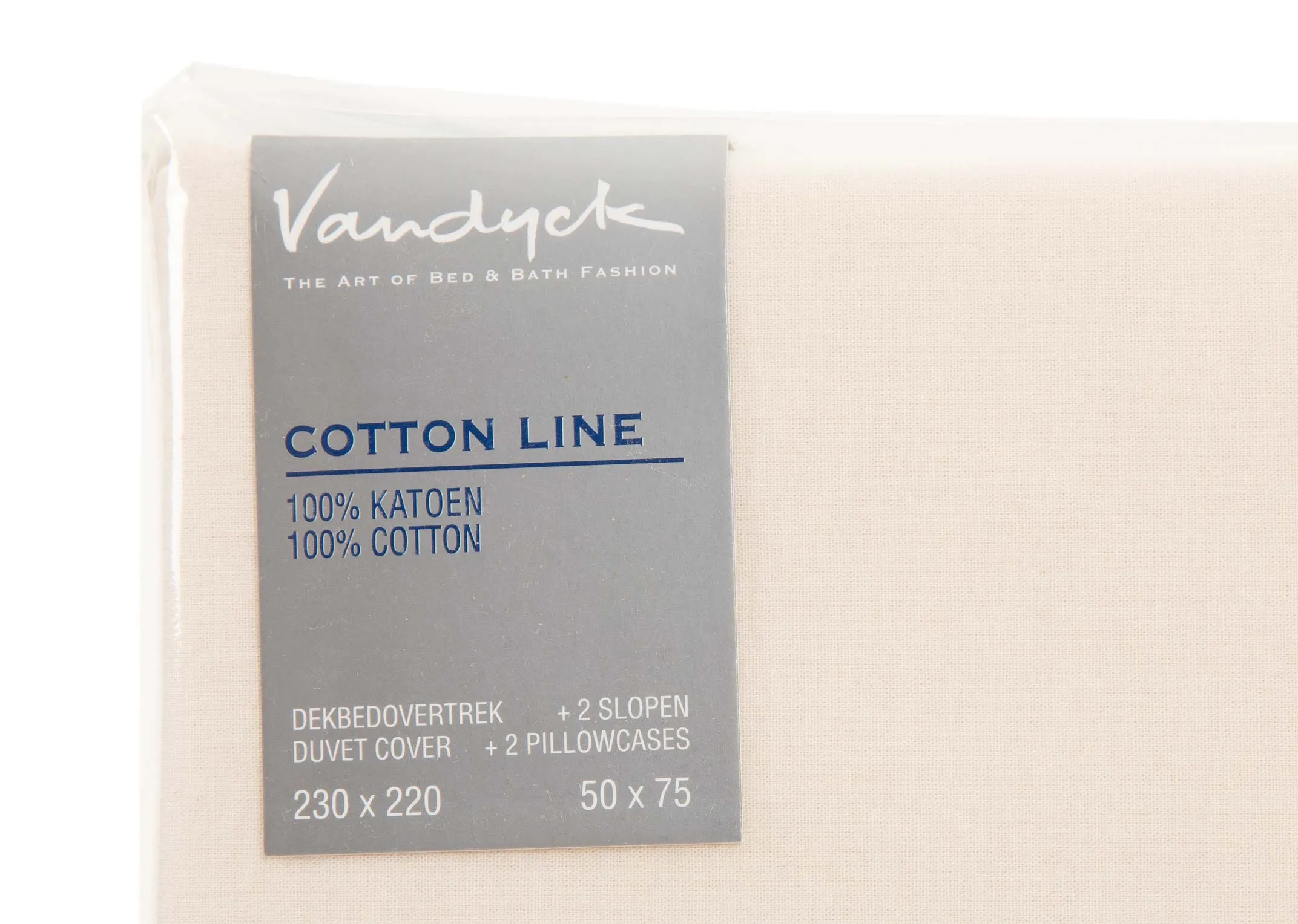 A dimension image of the Cream Tan 4ft 6 Cover with 200cm x 200cm 50cm x 75cm