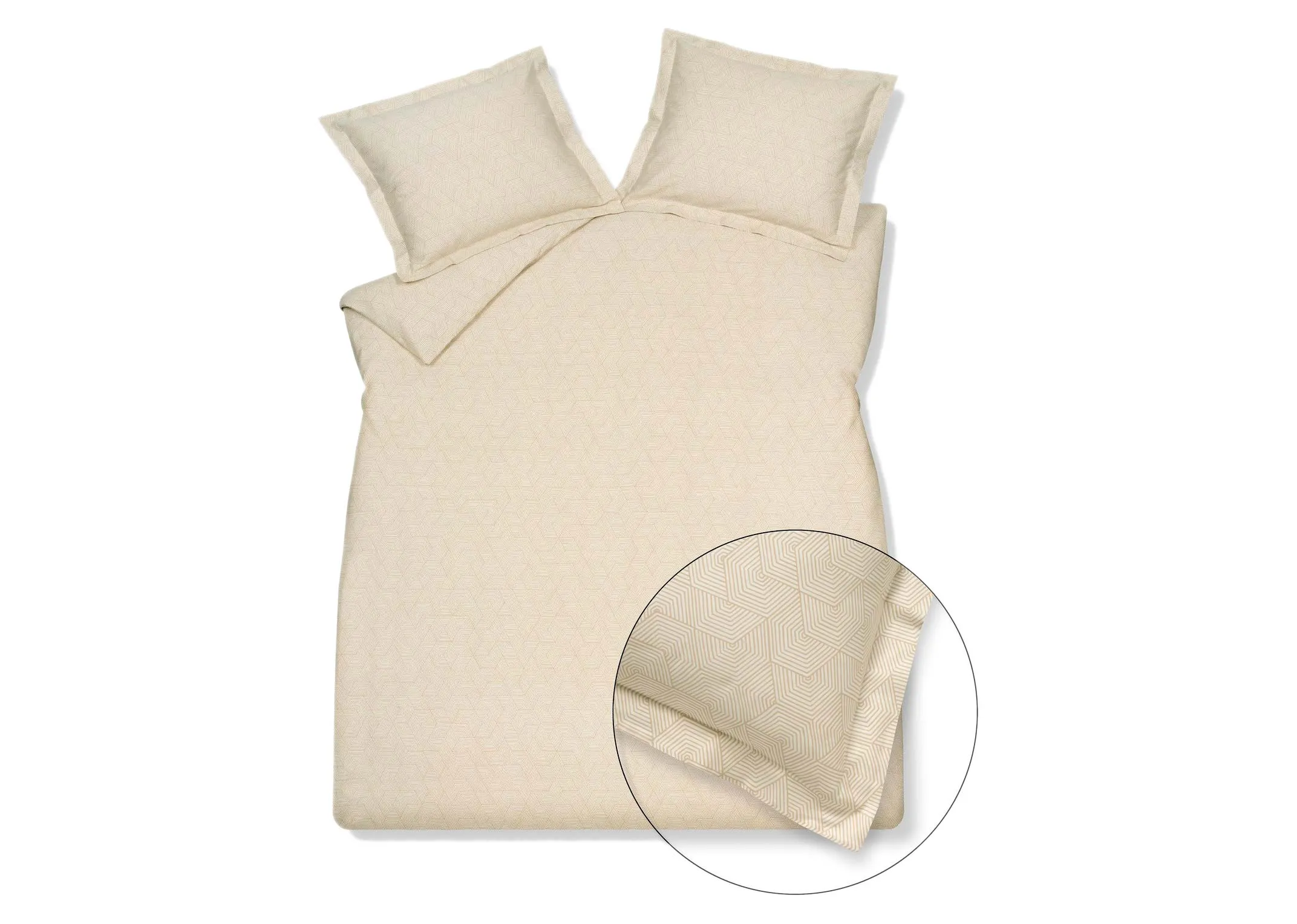 A dimension image of the Double 4ft6 Geometrical Duvet Cover with 200cm x 200cm