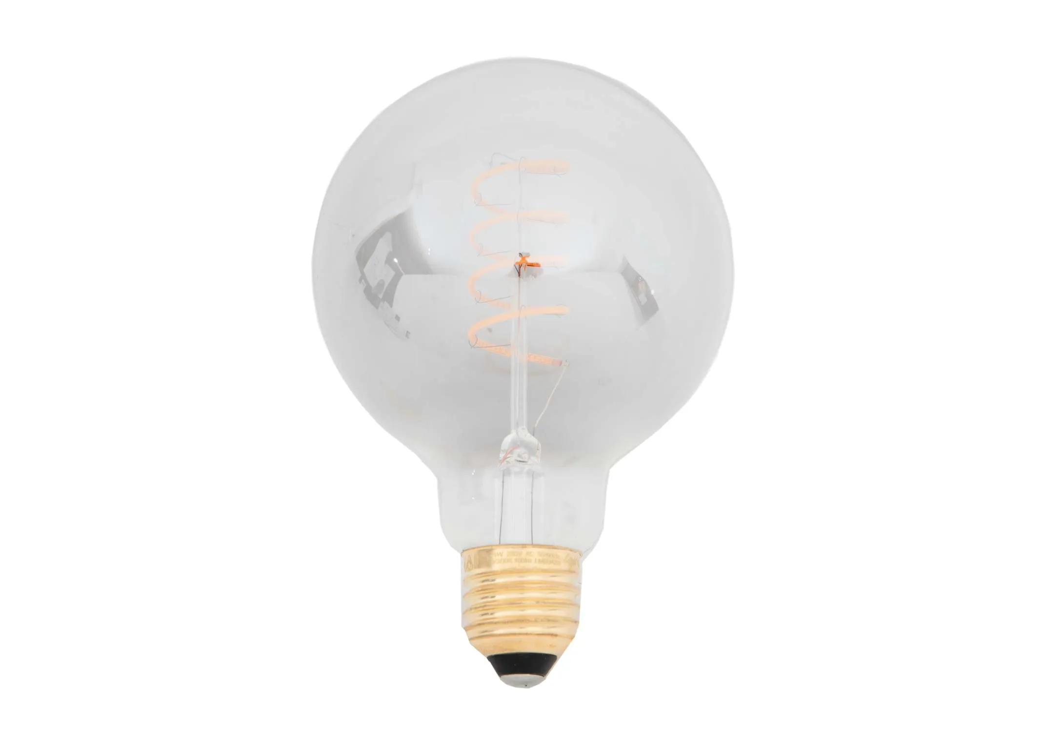 A dimenson image of the LED Smoke Bulb with 9.5cm x 14cm