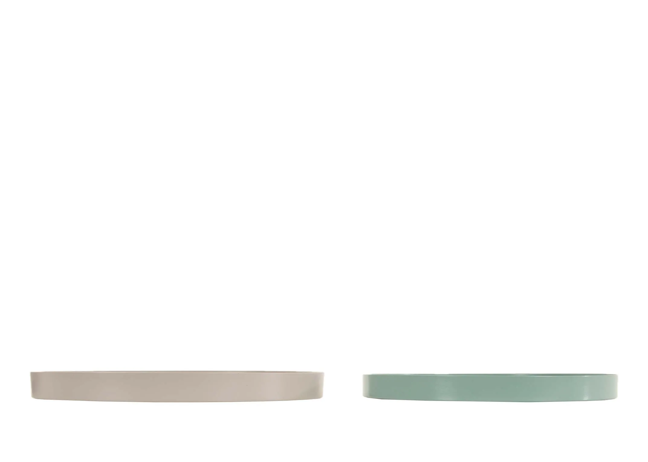 A dimension image of the Set of 2 Trays with 41cm -36cm x 3cm