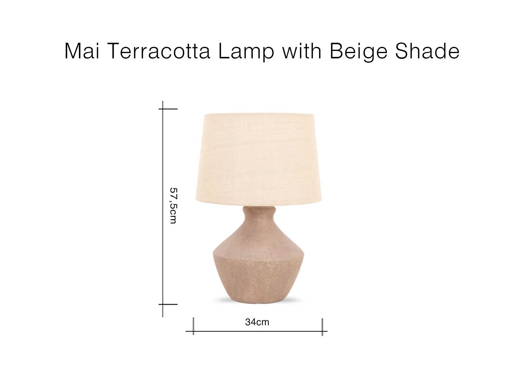 A lifestyle image of the Atlas Rustic bedroom with locker & Mai table lamp switched on.