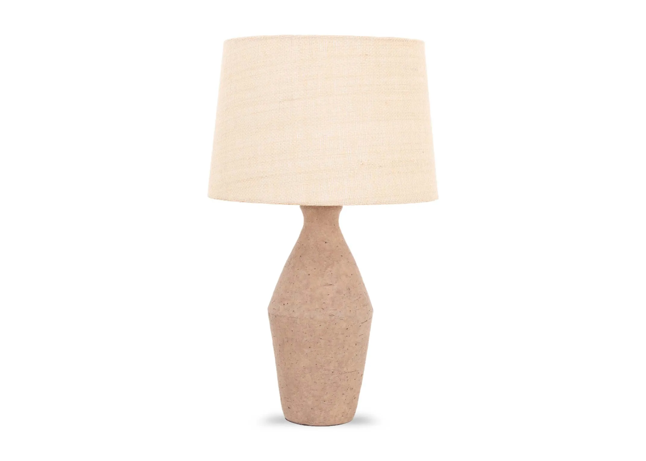 A dimension image of the Mai Table lamp with 34cm x 57.5cm