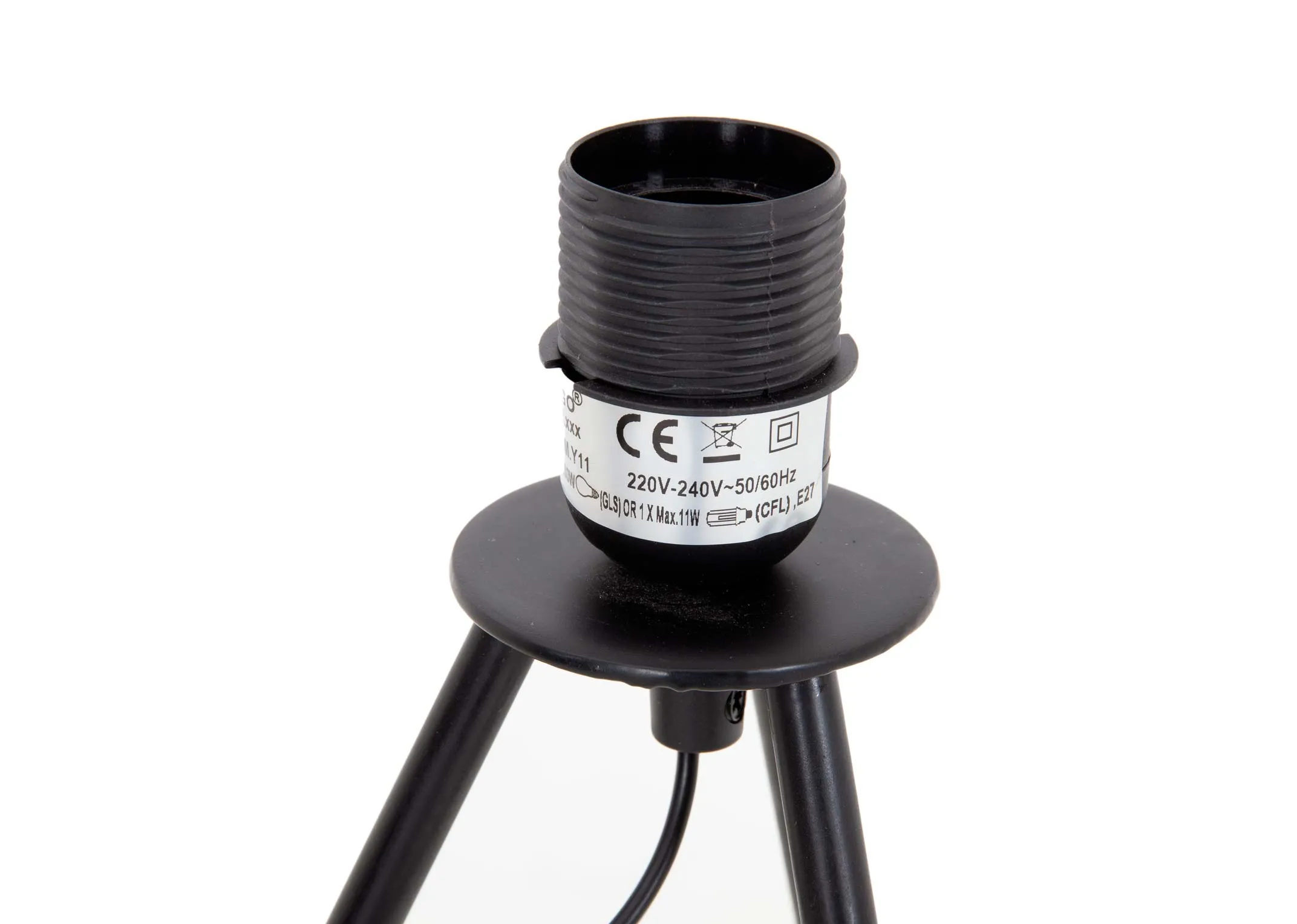 A dimension image of the Metal Table lamp with 32cm x 54cm