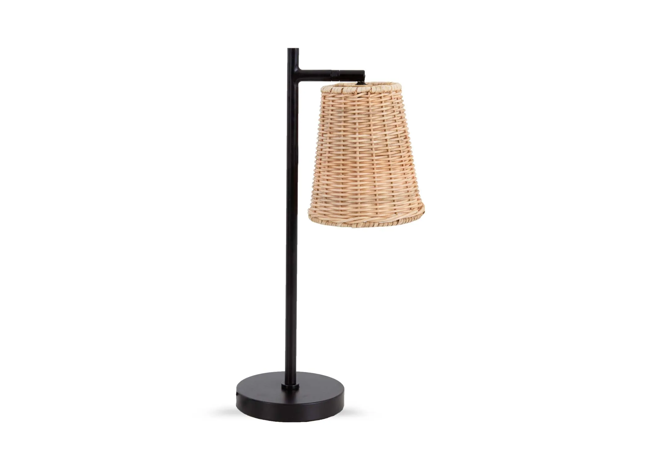 A dimension image of the Barili table lamp with 26cm x 51cm