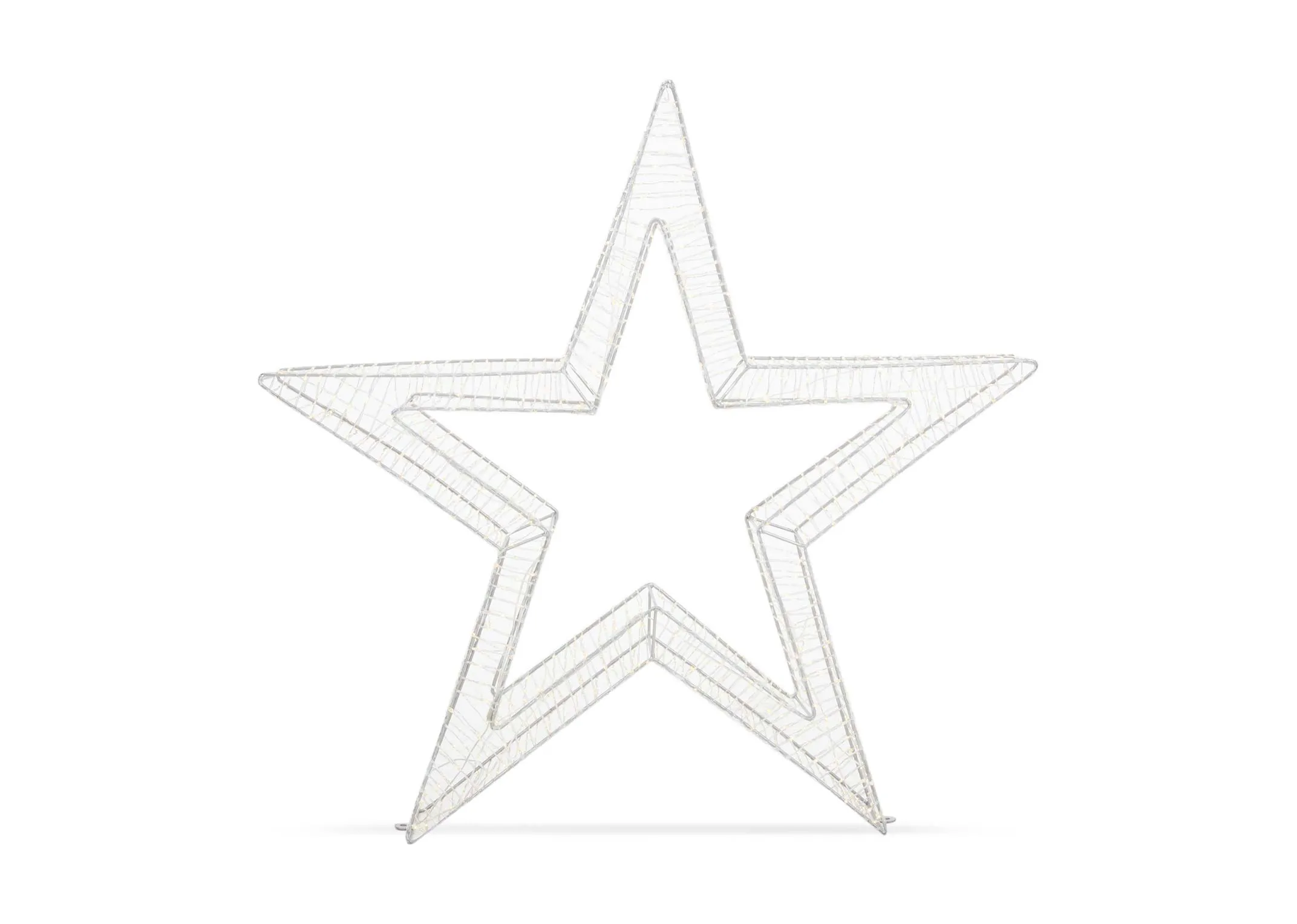 A dimension image of the Metal Star with 80cm x 12cm